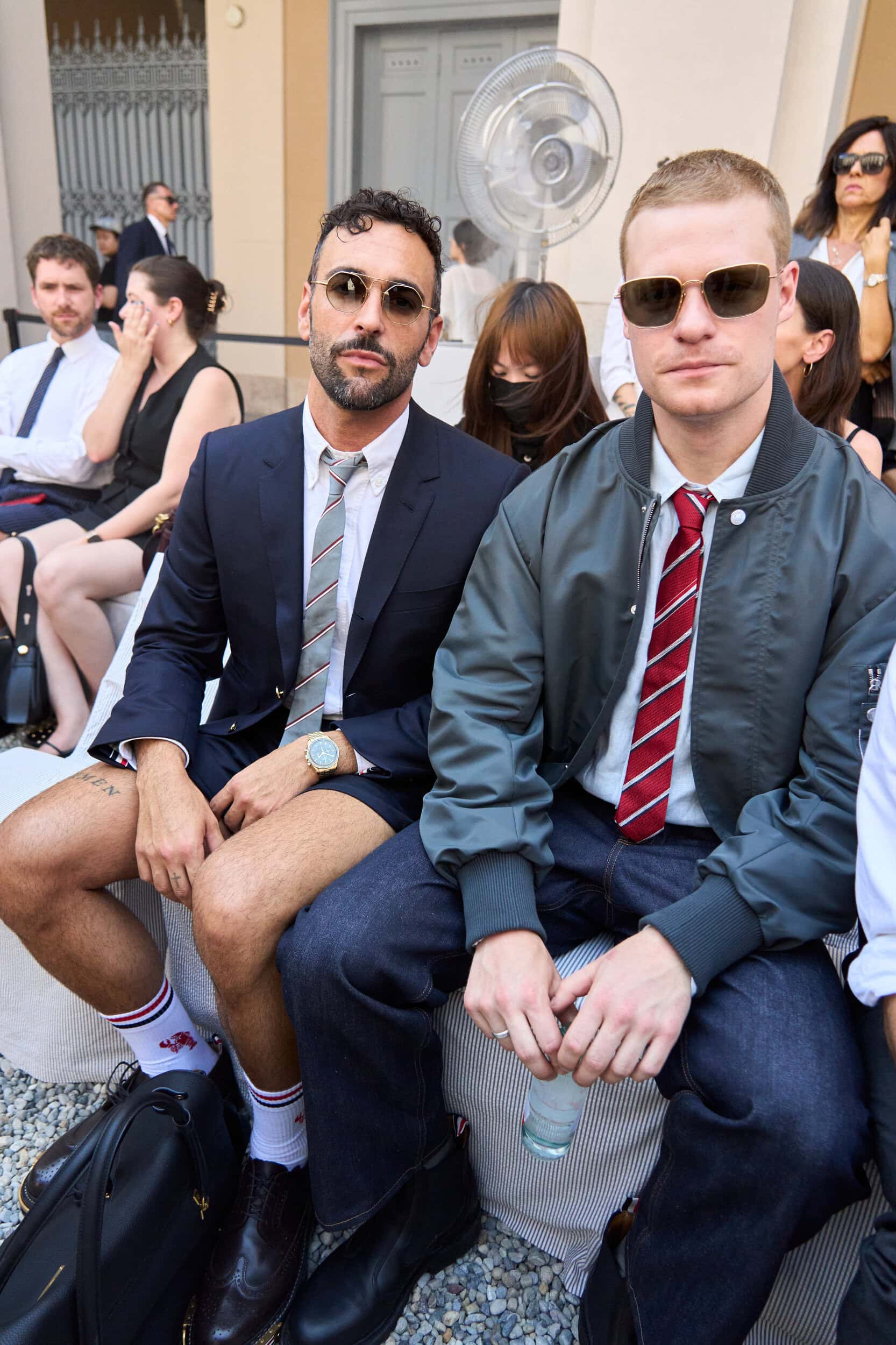 Thom Browne Spring 2027 Men's Fashion Show Front Row