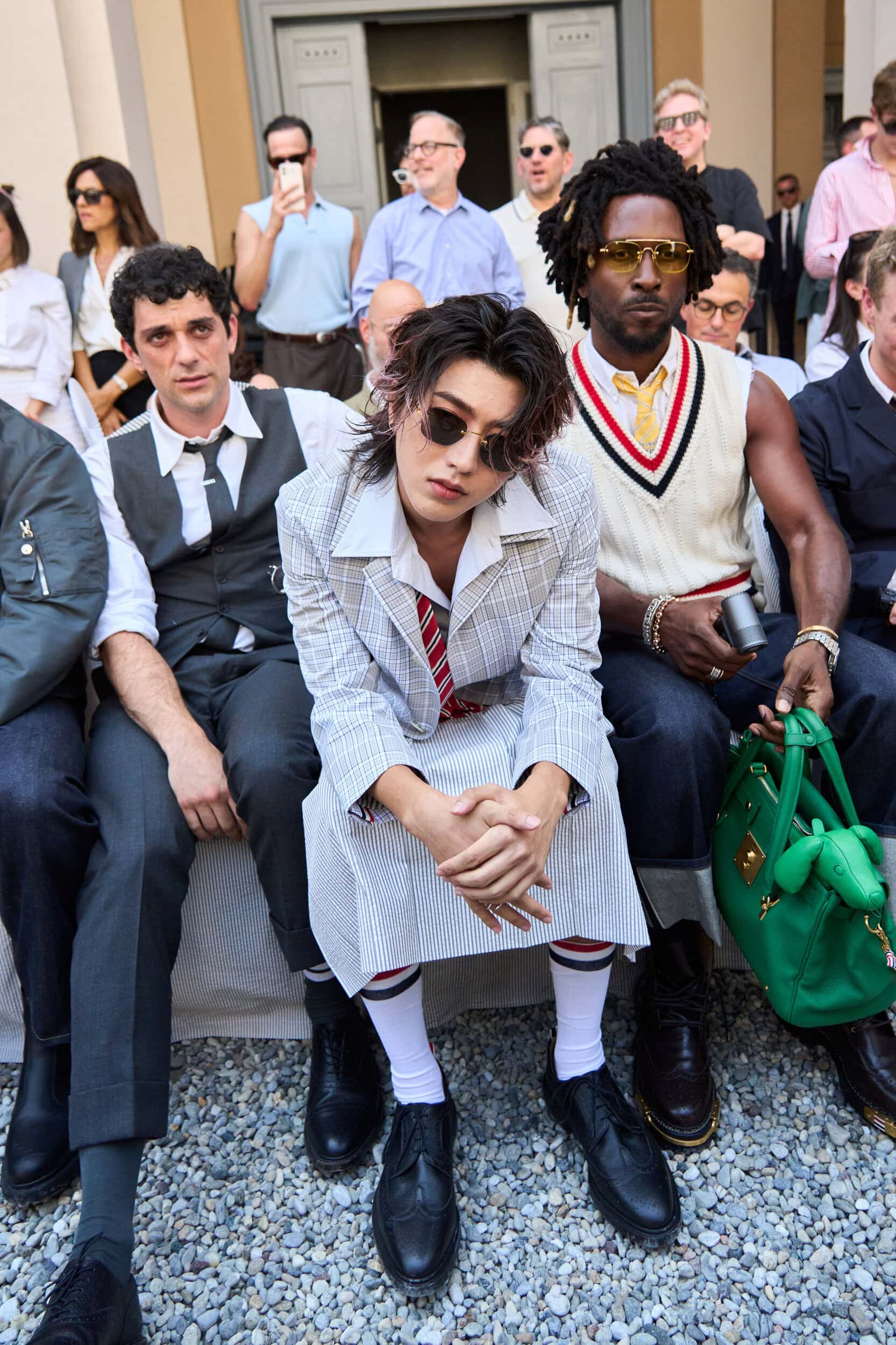 Thom Browne Spring 2027 Men's Fashion Show Front Row
