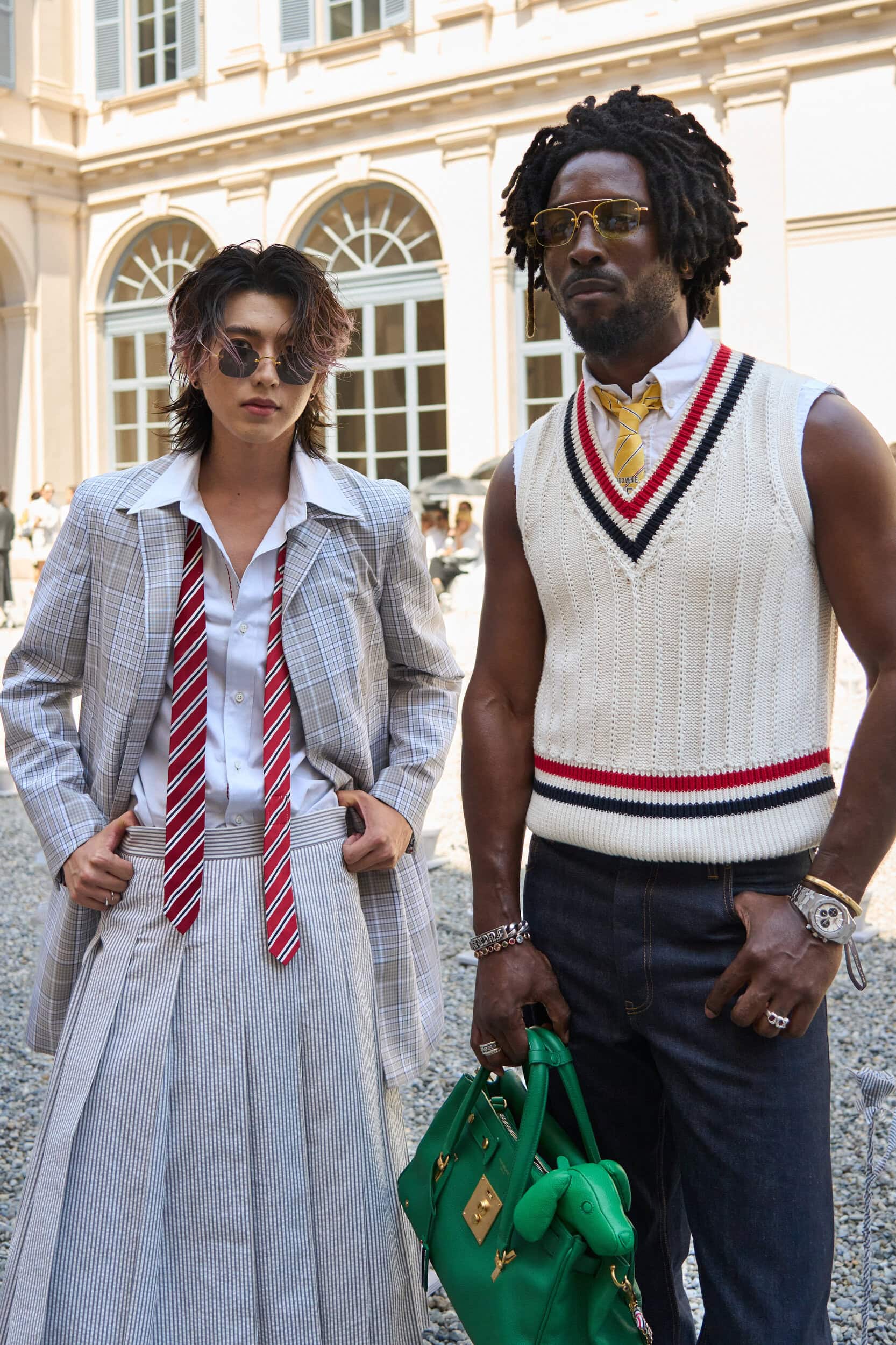 Thom Browne Spring 2027 Men's Fashion Show Front Row