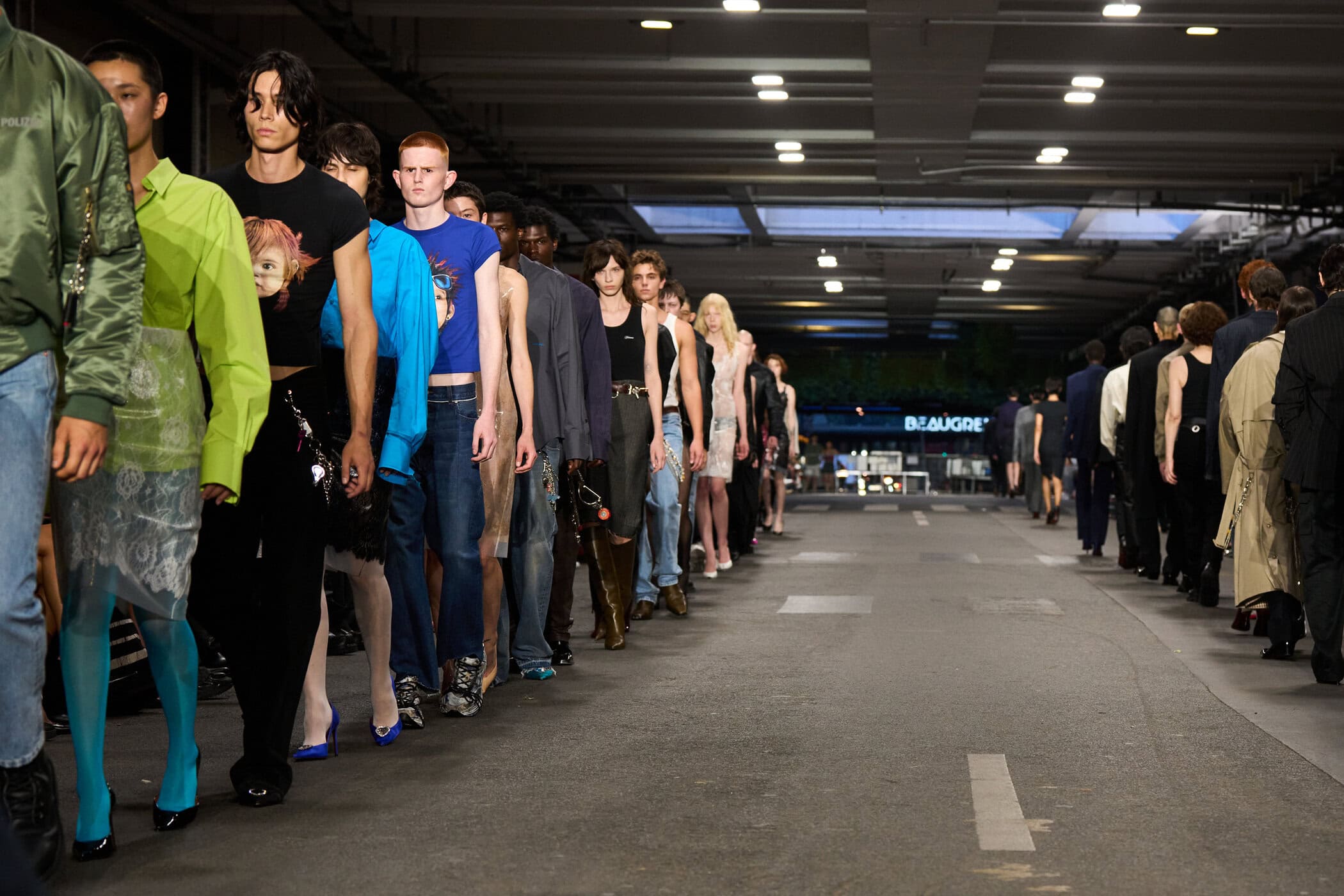 Vetements Spring 2027 Men's Fashion Show Atmosphere