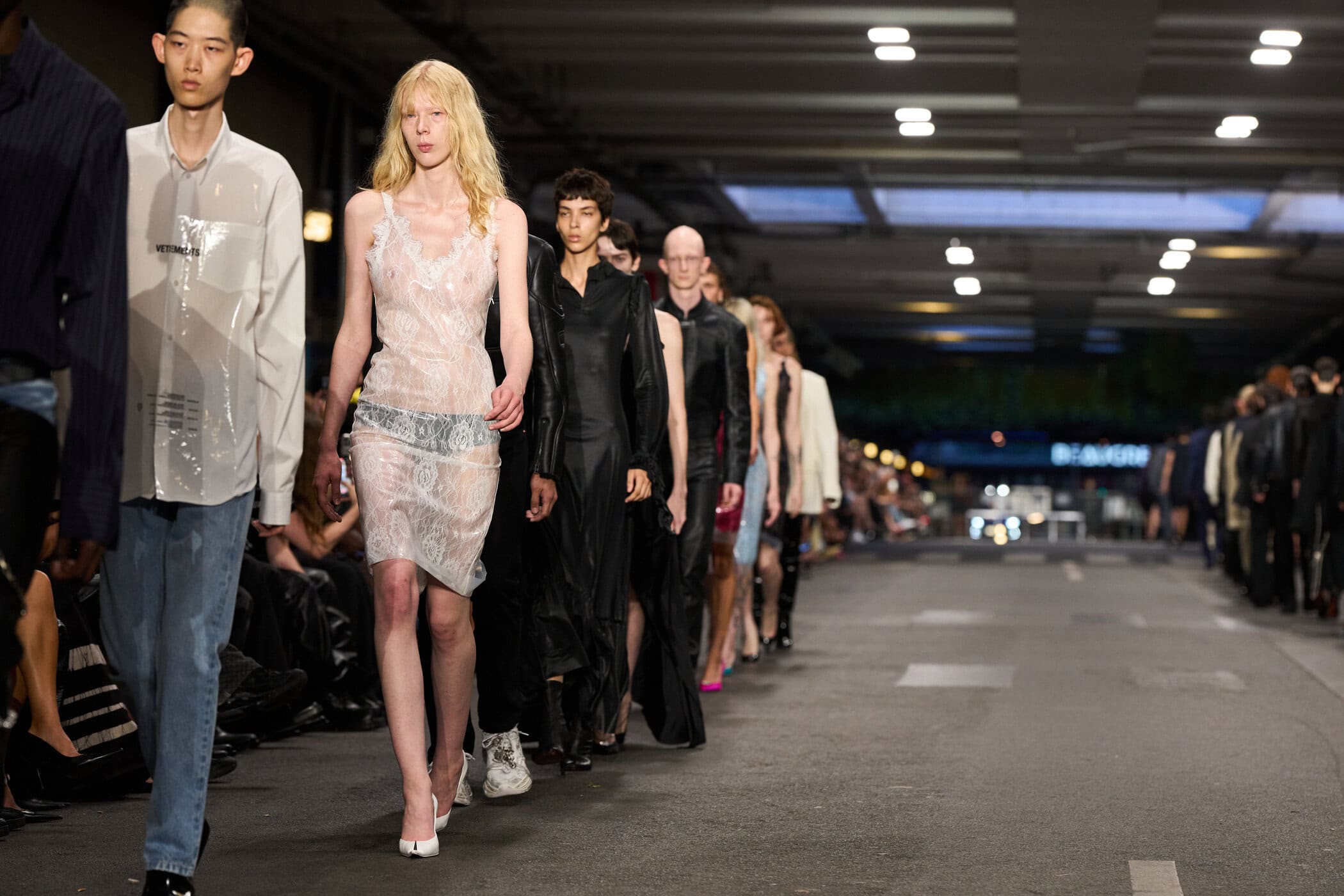 Vetements Spring 2027 Men's Fashion Show Atmosphere