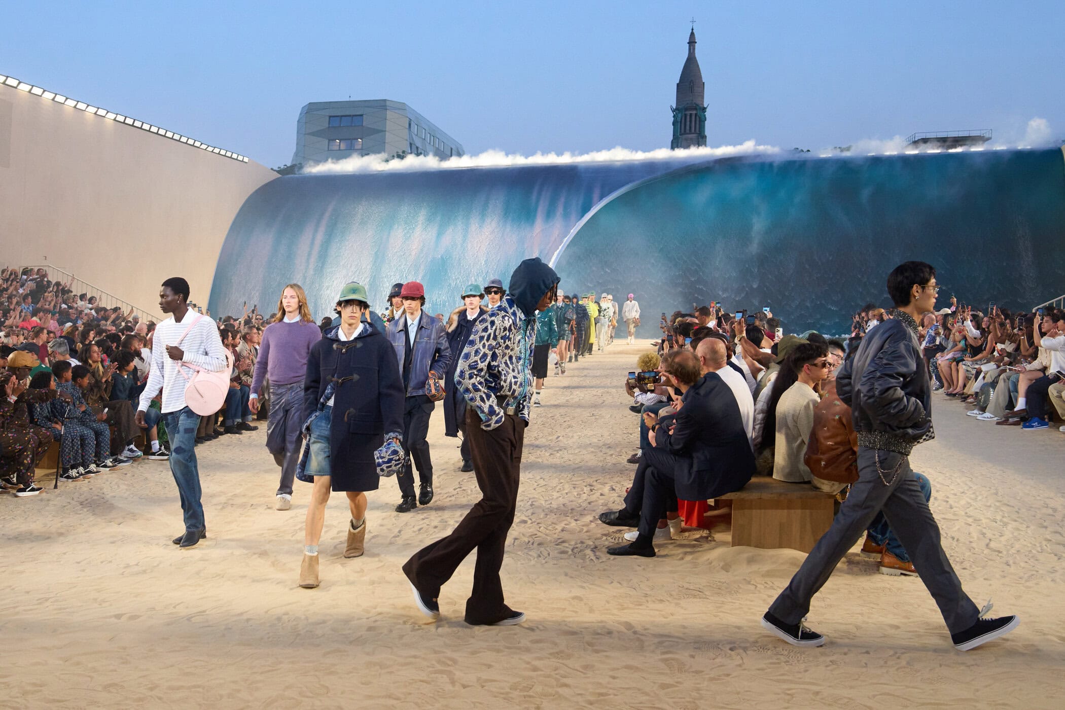 Louis Vuitton Spring 2027 Men's Fashion Show Atmosphere