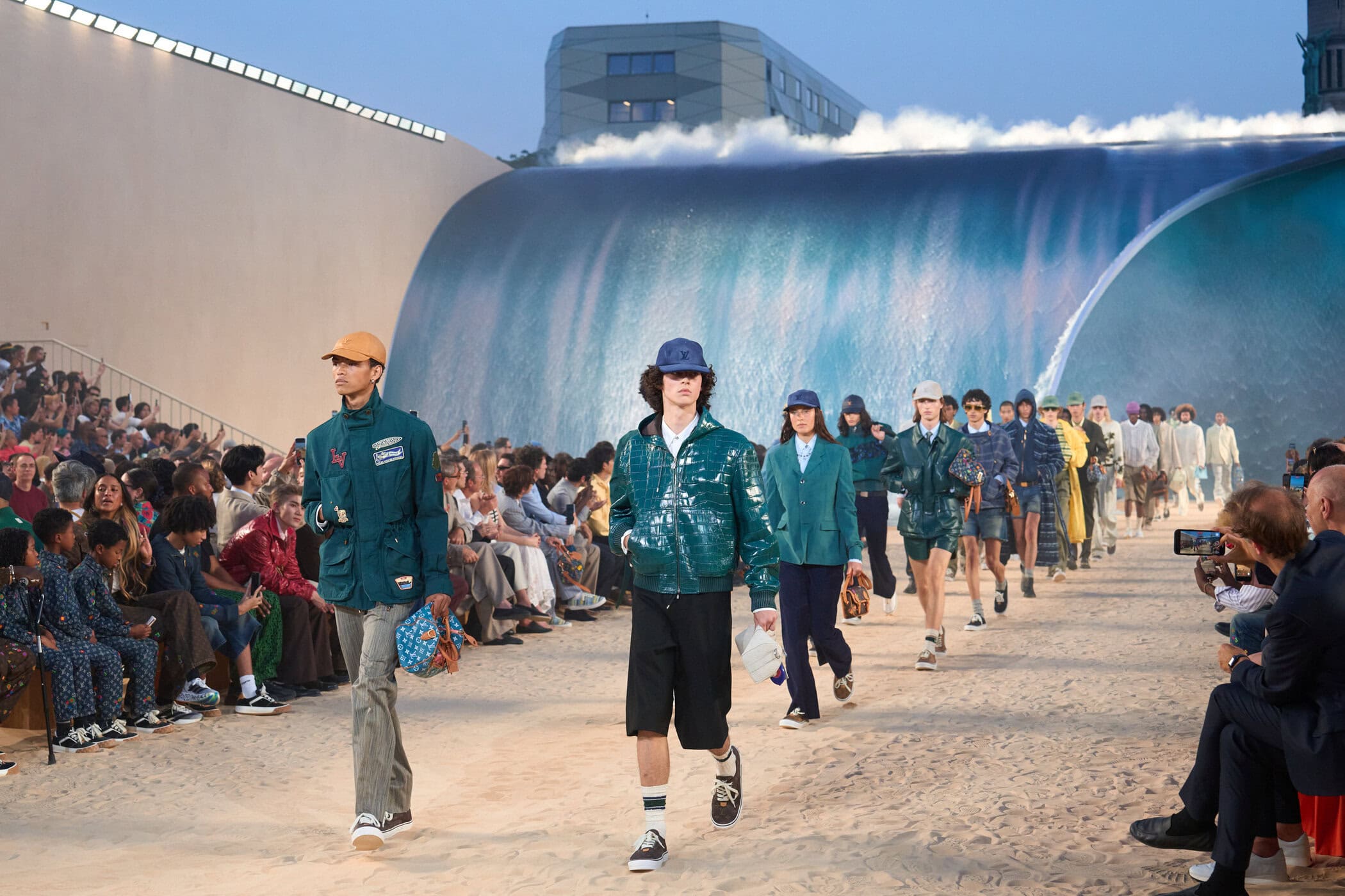 Louis Vuitton Spring 2027 Men's Fashion Show Atmosphere