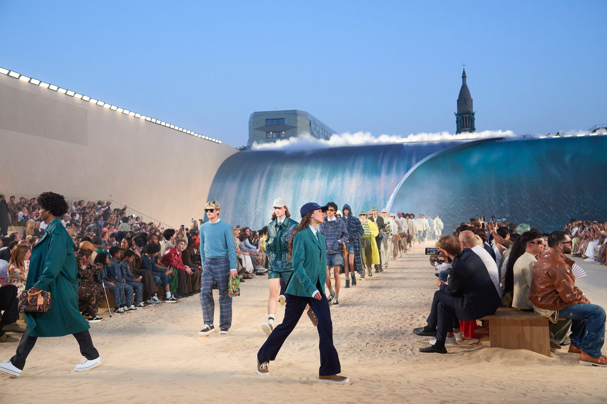 Louis Vuitton Spring 2027 Men's Fashion Show Atmosphere