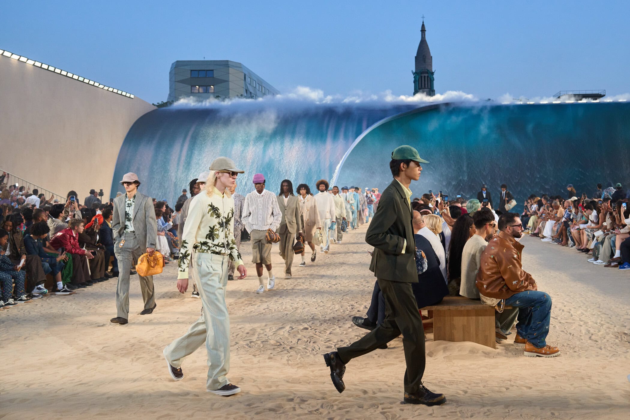 Louis Vuitton Spring 2027 Men's Fashion Show Atmosphere