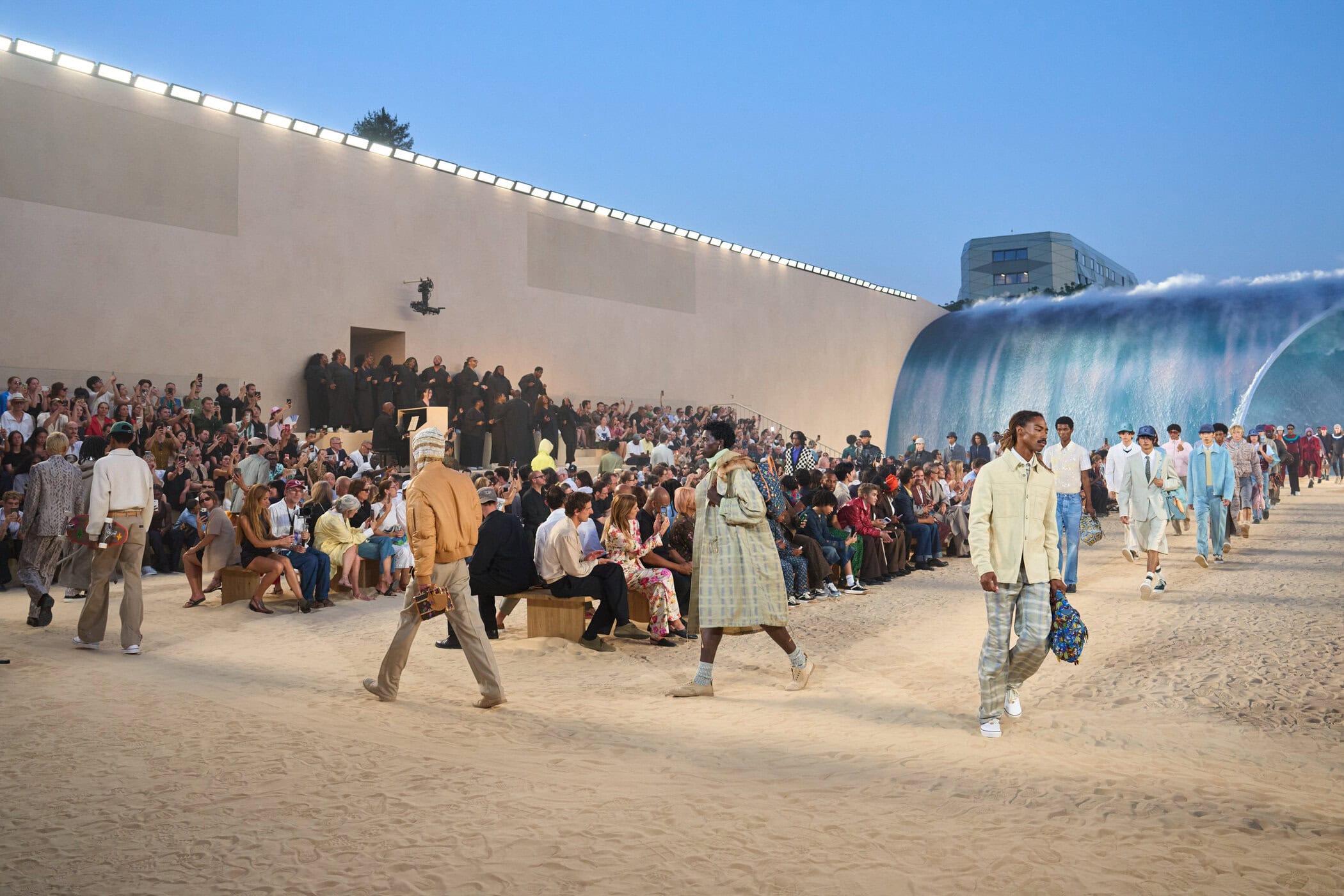 Louis Vuitton Spring 2027 Men's Fashion Show Atmosphere