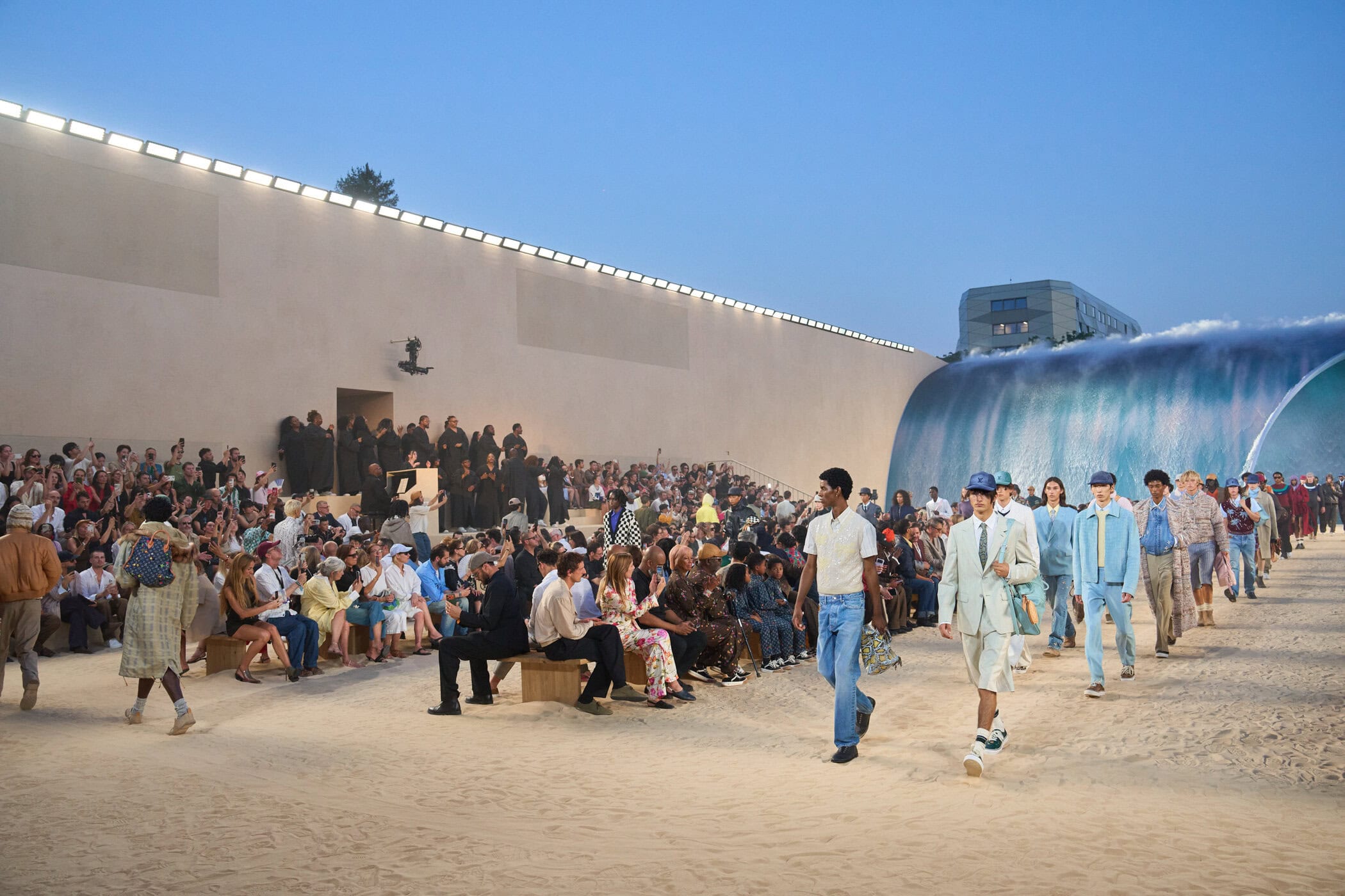 Louis Vuitton Spring 2027 Men's Fashion Show Atmosphere