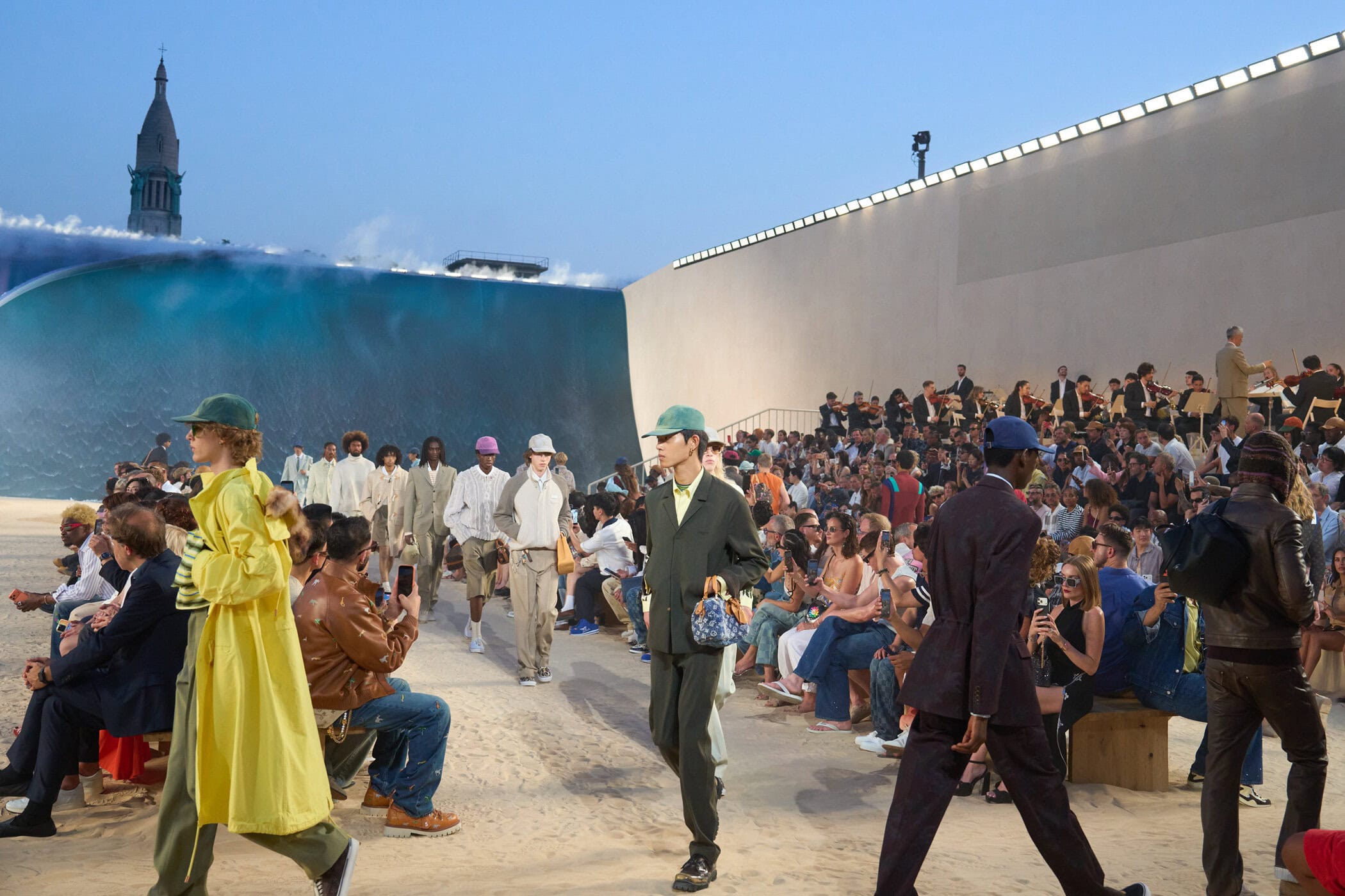 Louis Vuitton Spring 2027 Men's Fashion Show Atmosphere