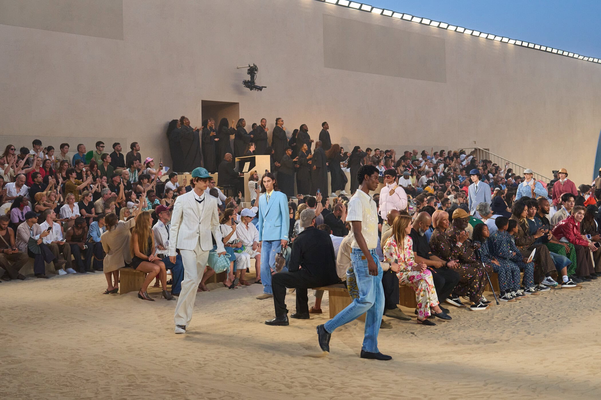 Louis Vuitton Spring 2027 Men's Fashion Show Atmosphere