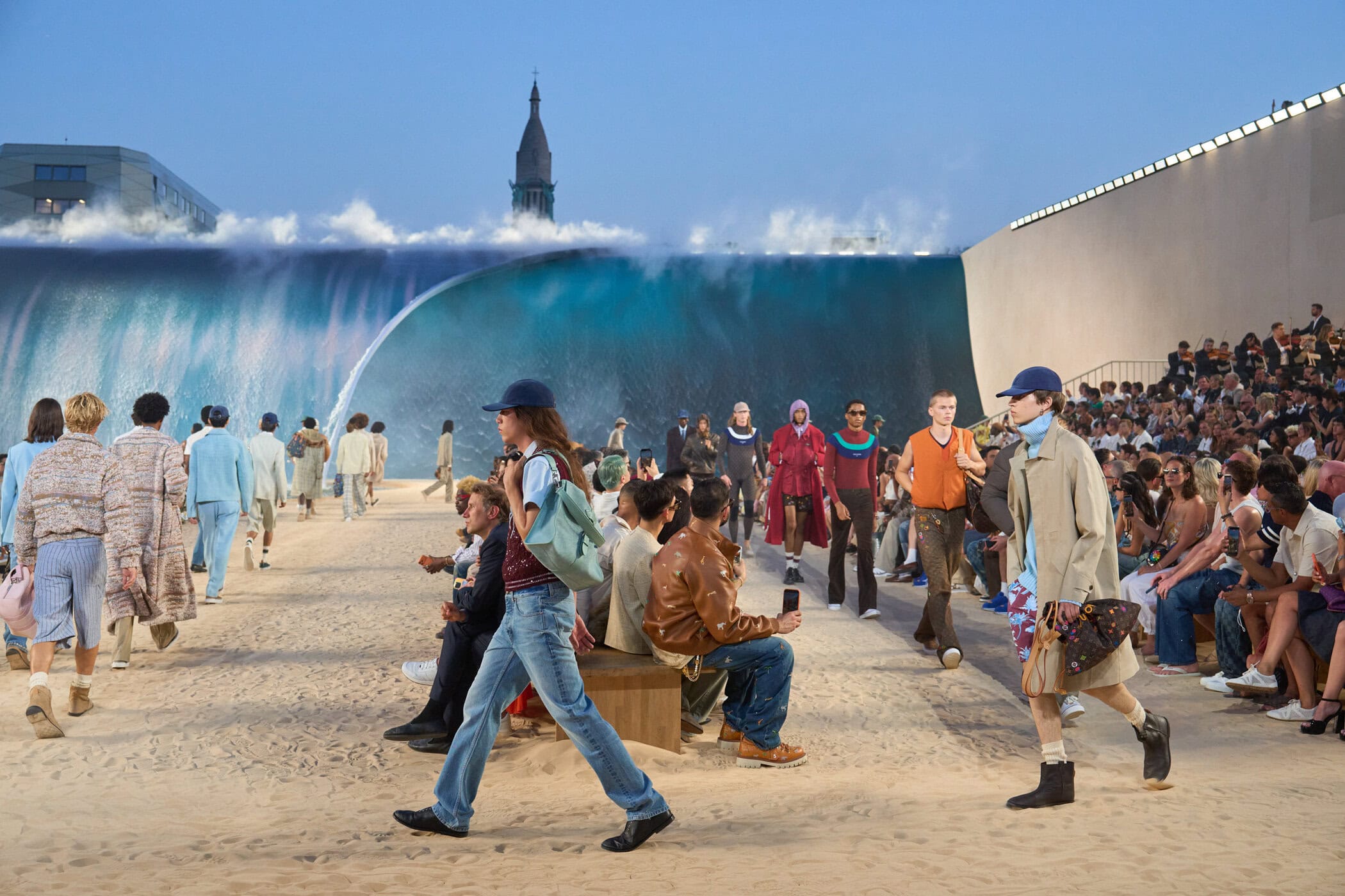 Louis Vuitton Spring 2027 Men's Fashion Show Atmosphere