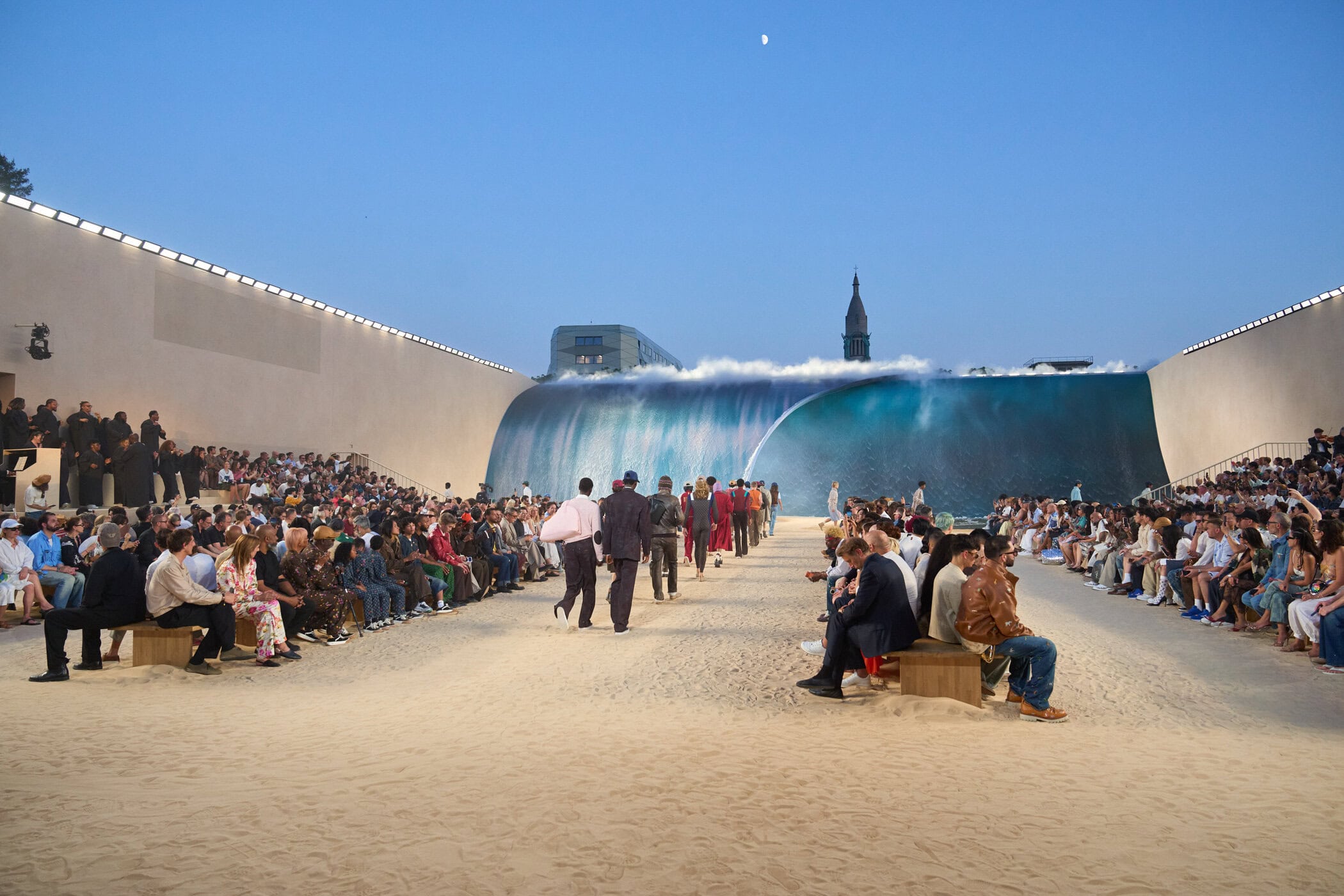 Louis Vuitton Spring 2027 Men's Fashion Show Atmosphere