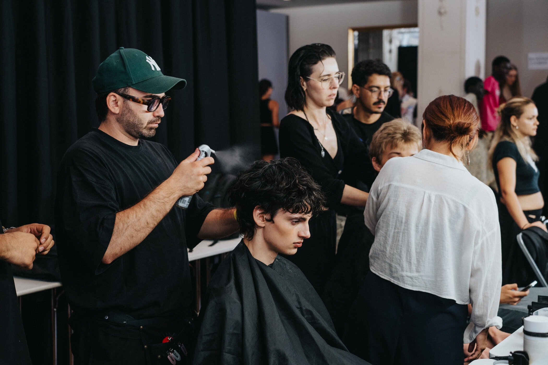 Wooyoungmi Spring 2027 Men's Fashion Show Backstage