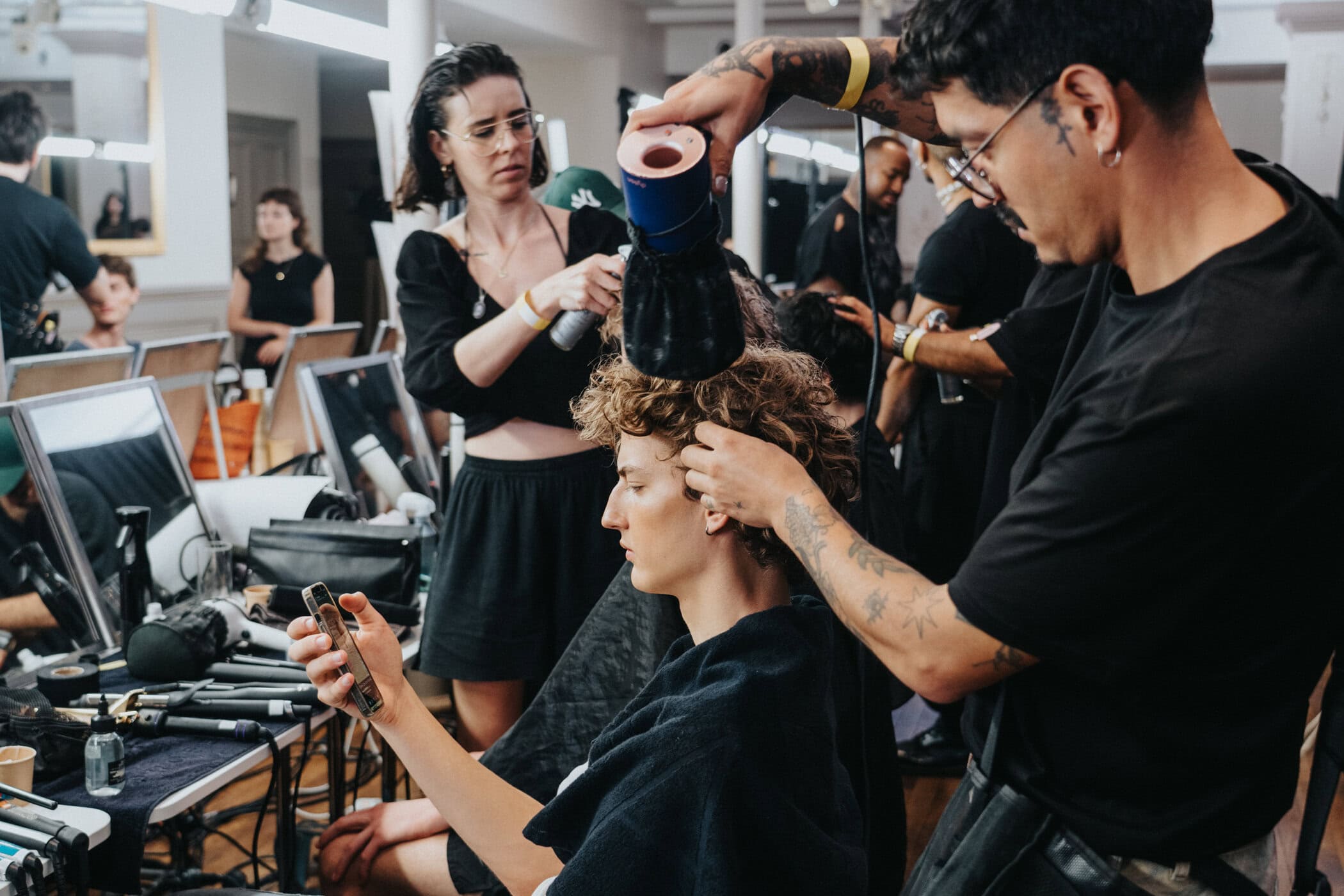 Wooyoungmi Spring 2027 Men's Fashion Show Backstage