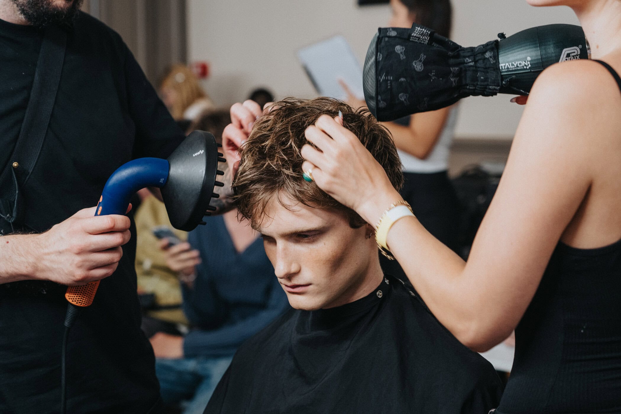 Wooyoungmi Spring 2027 Men's Fashion Show Backstage