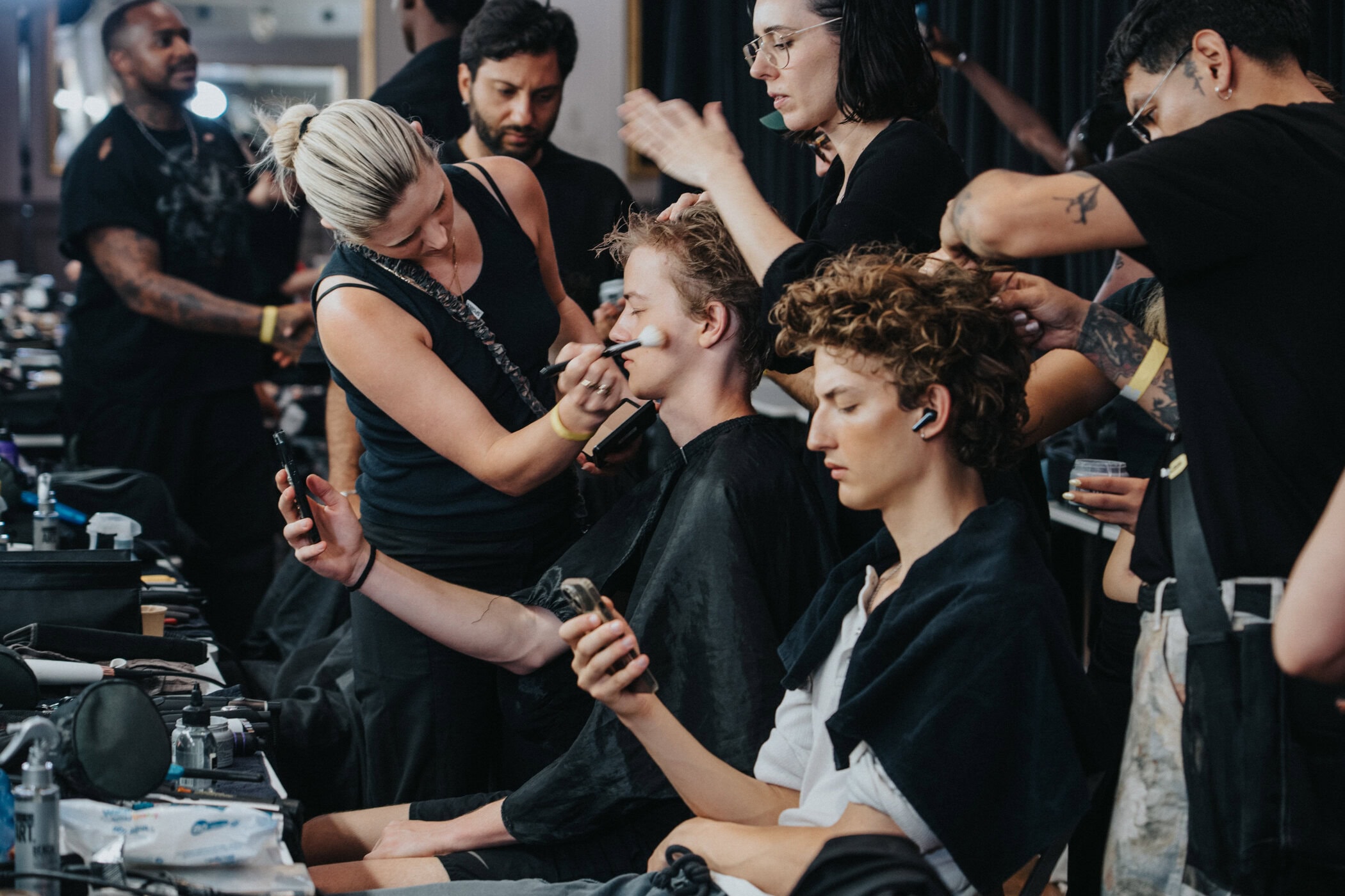 Wooyoungmi Spring 2027 Men's Fashion Show Backstage