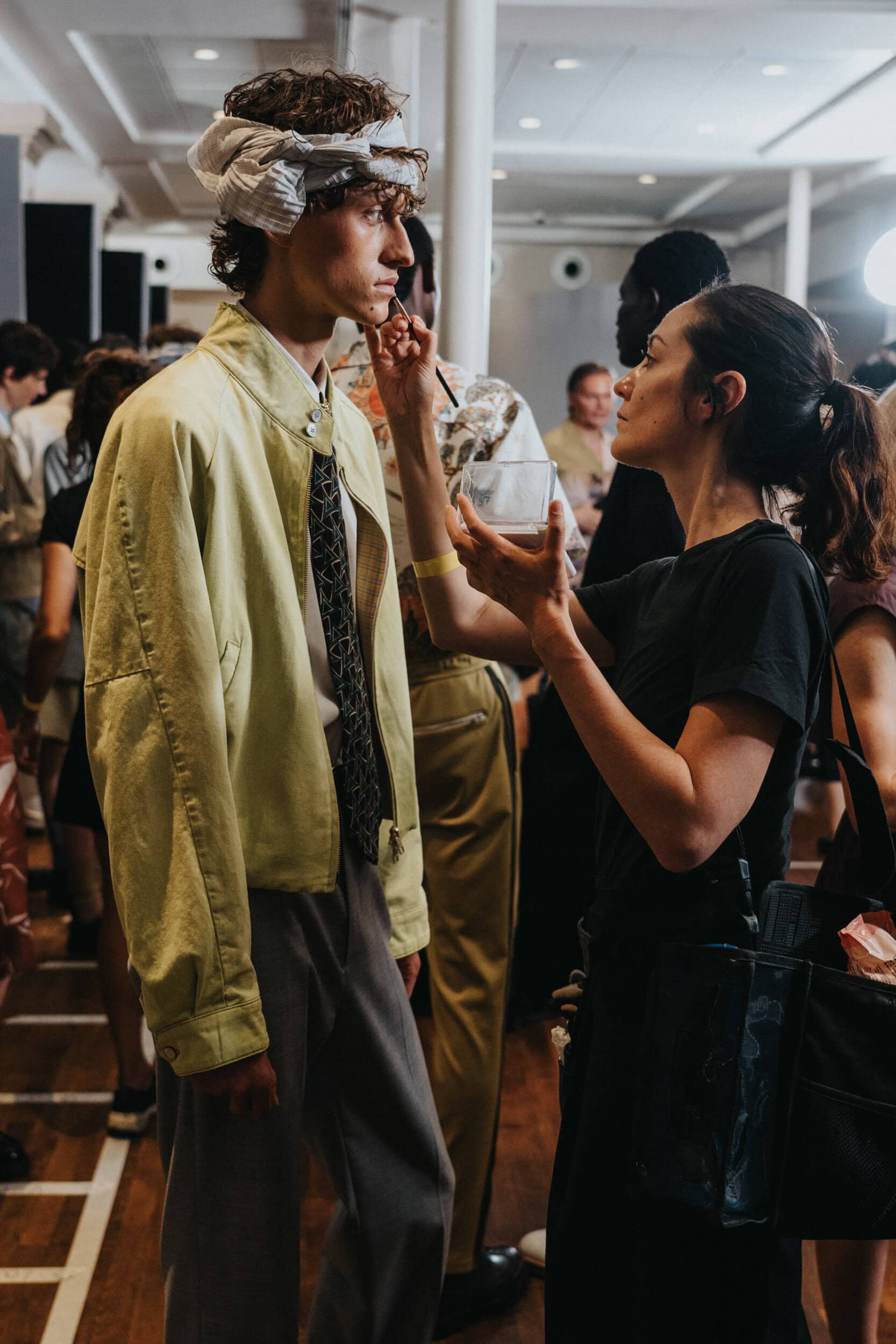 Wooyoungmi Spring 2027 Men's Fashion Show Backstage