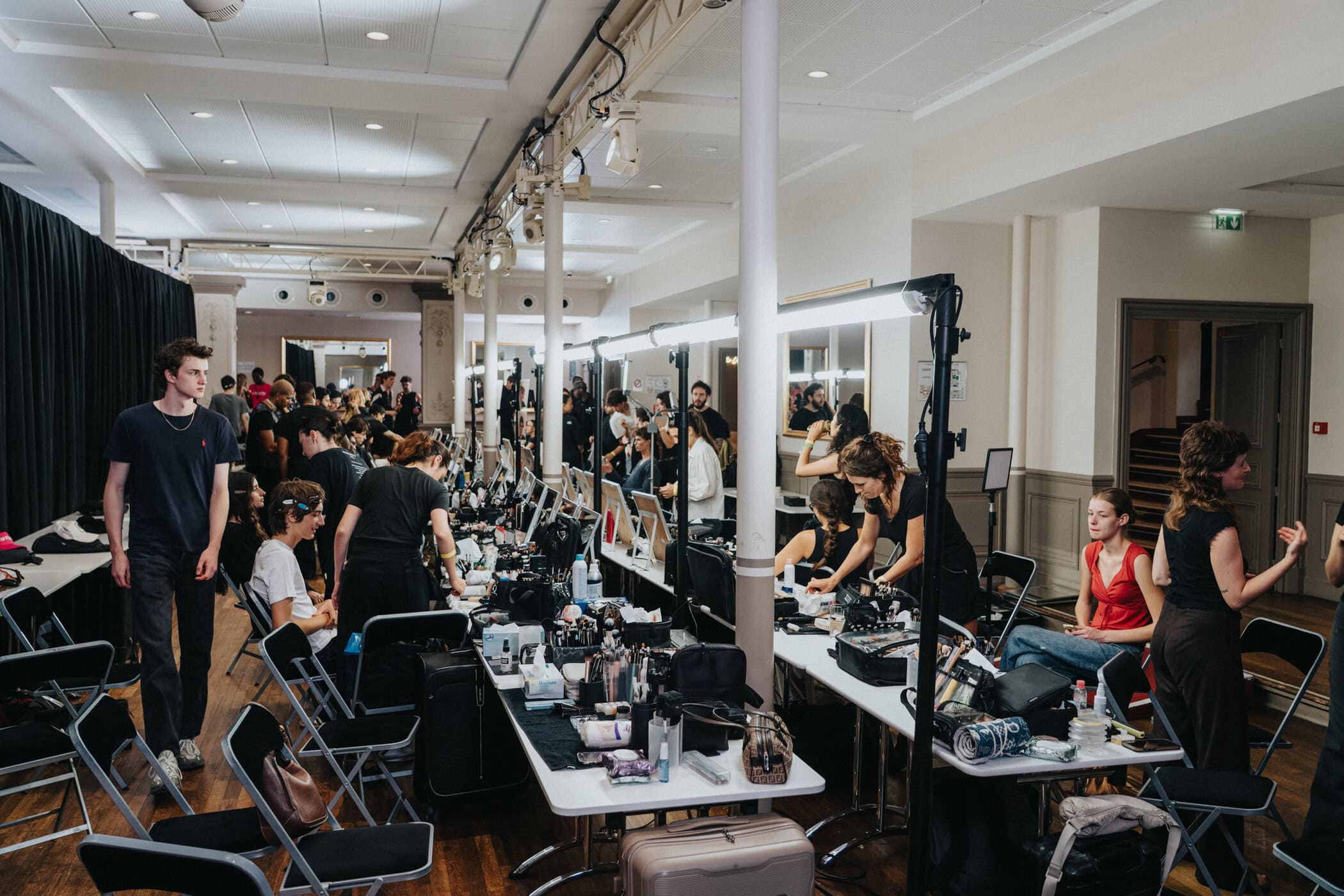 Wooyoungmi Spring 2027 Men's Fashion Show Backstage