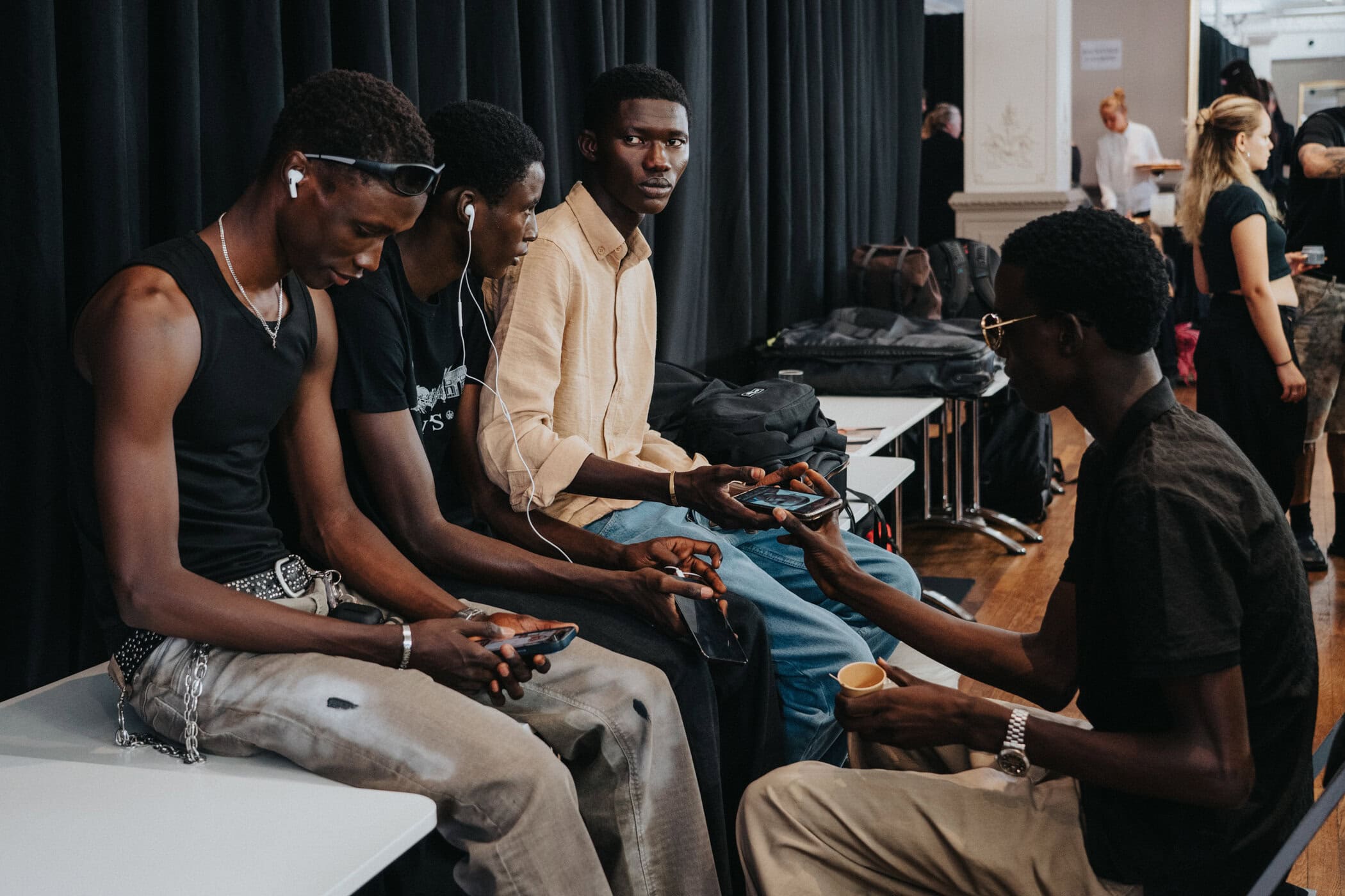 Wooyoungmi Spring 2027 Men's Fashion Show Backstage