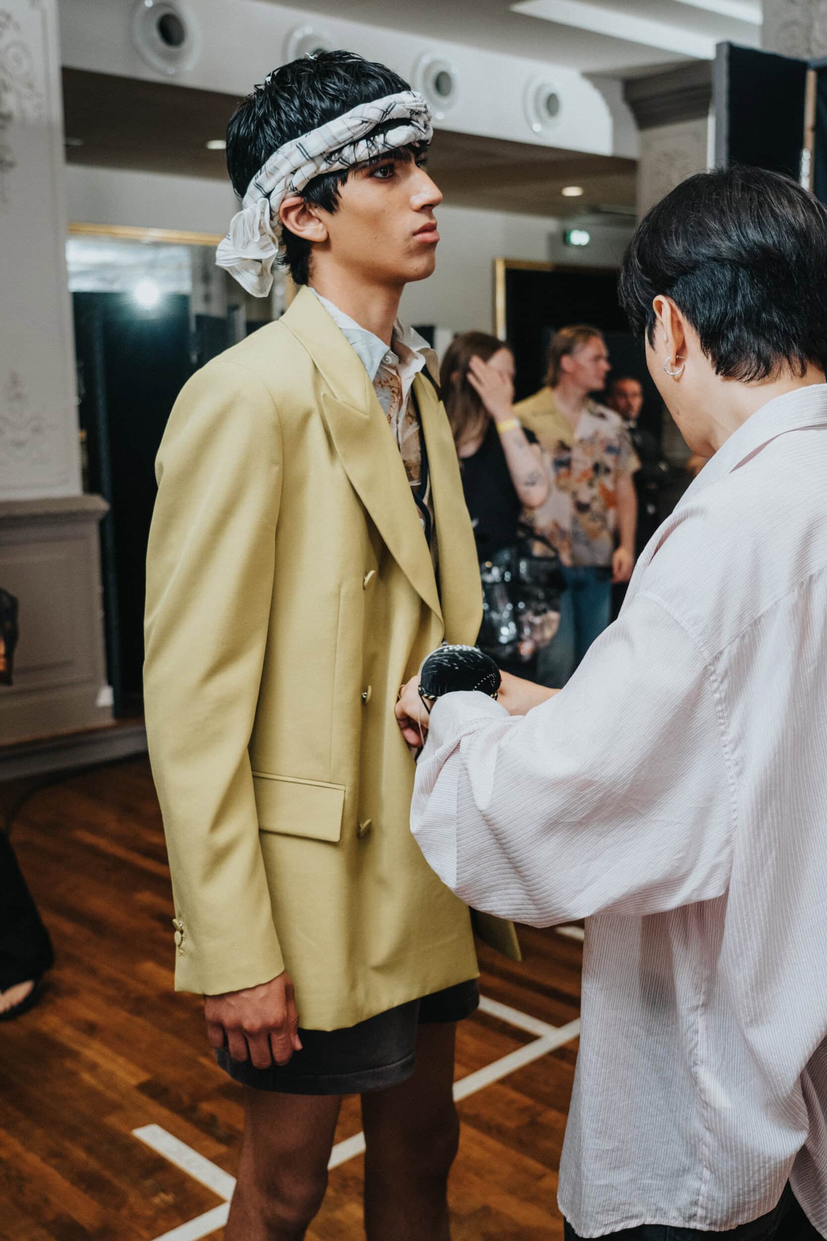 Wooyoungmi Spring 2027 Men's Fashion Show Backstage