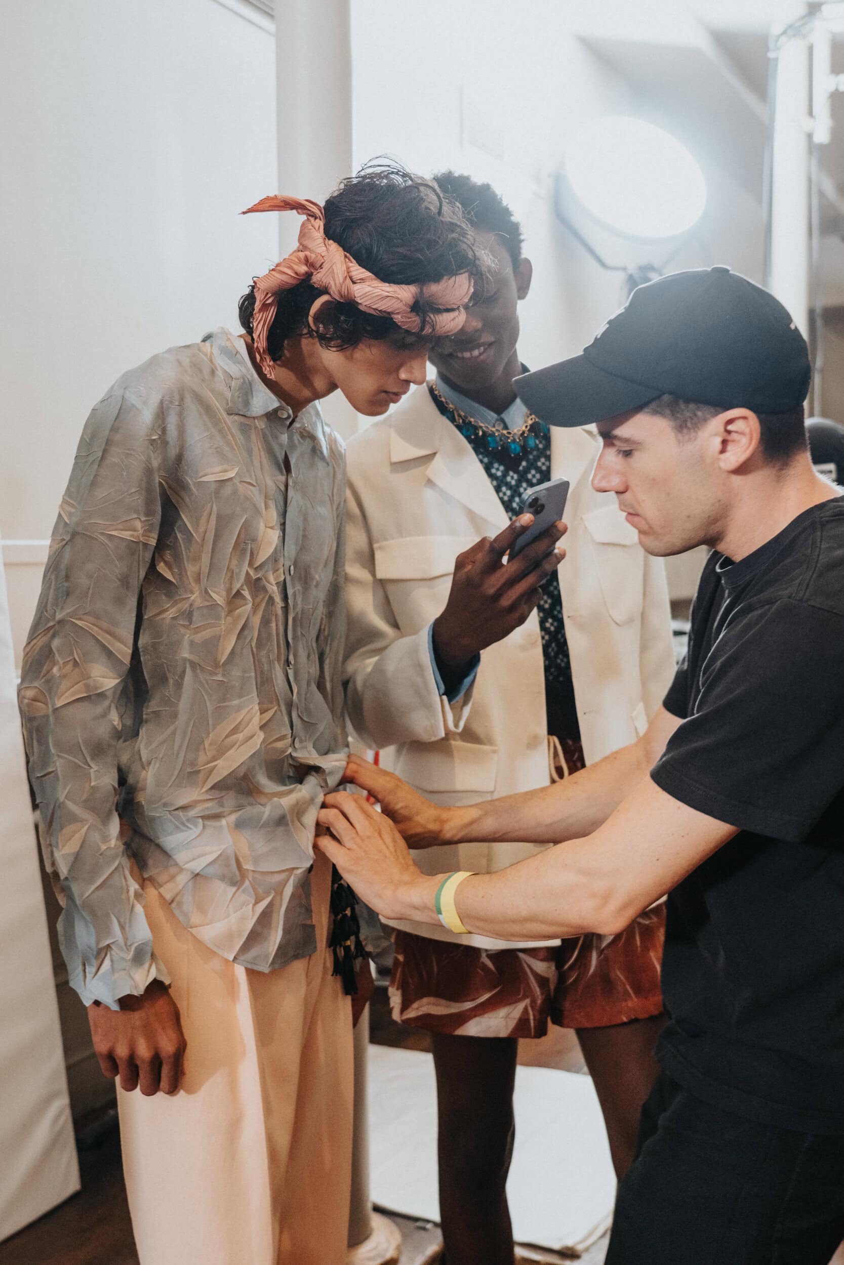 Wooyoungmi Spring 2027 Men's Fashion Show Backstage