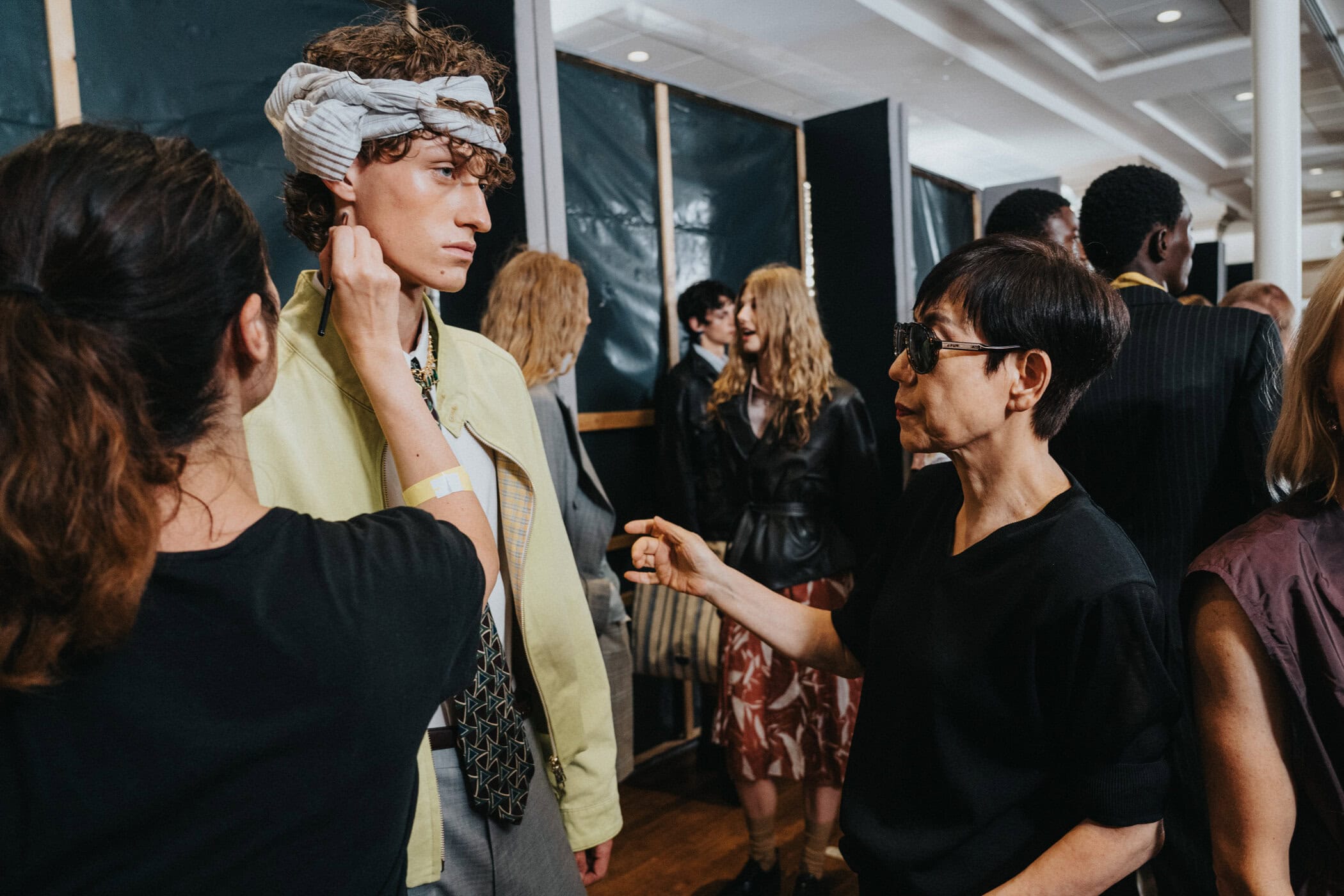 Wooyoungmi Spring 2027 Men's Fashion Show Backstage