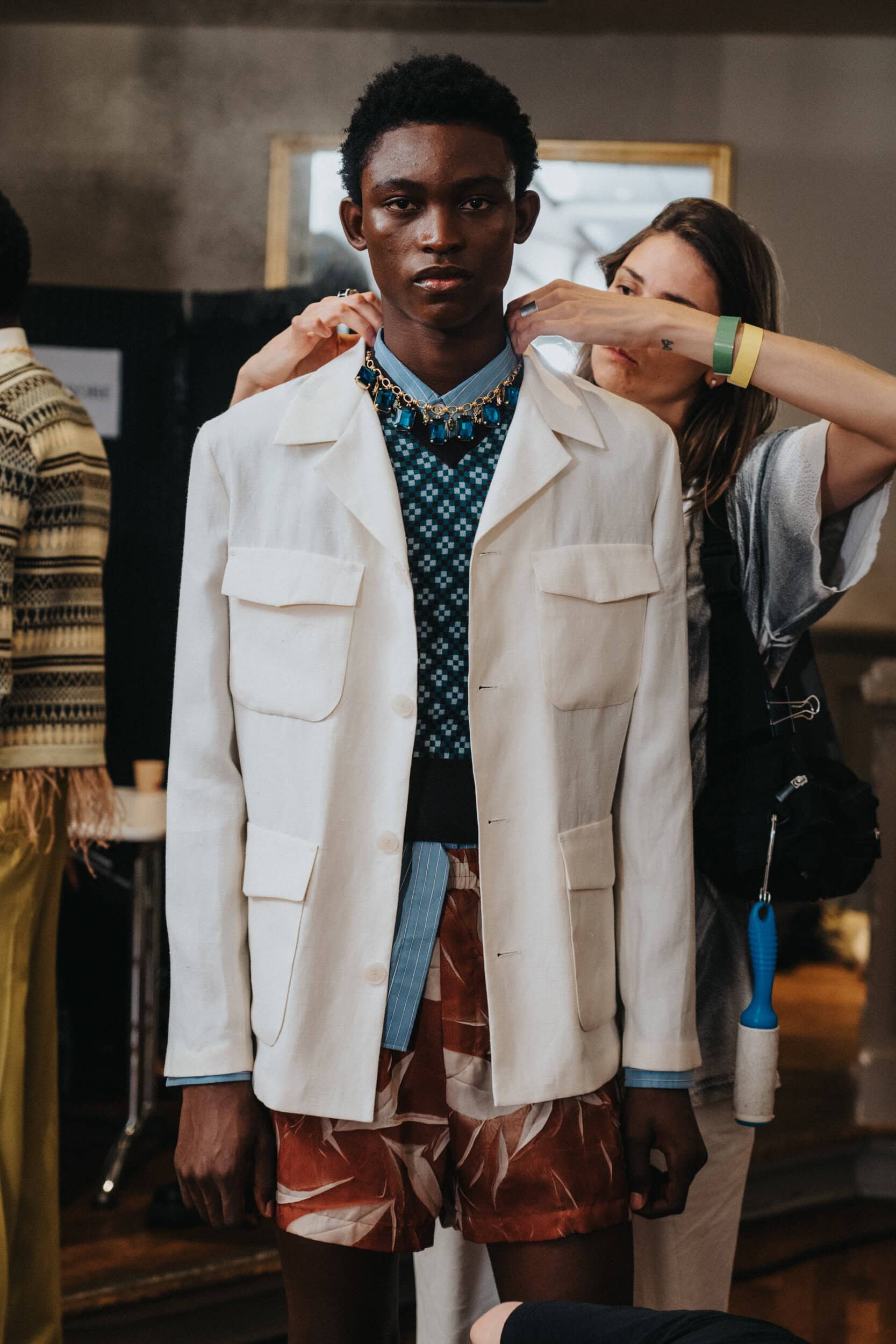 Wooyoungmi Spring 2027 Men's Fashion Show Backstage