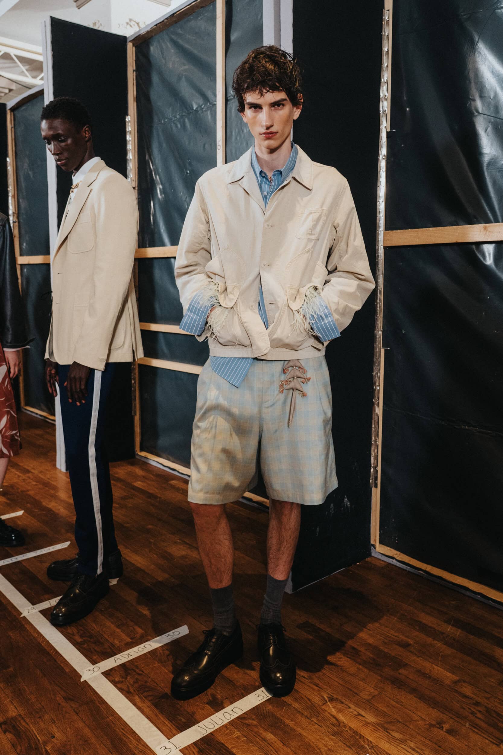 Wooyoungmi Spring 2027 Men's Fashion Show Backstage