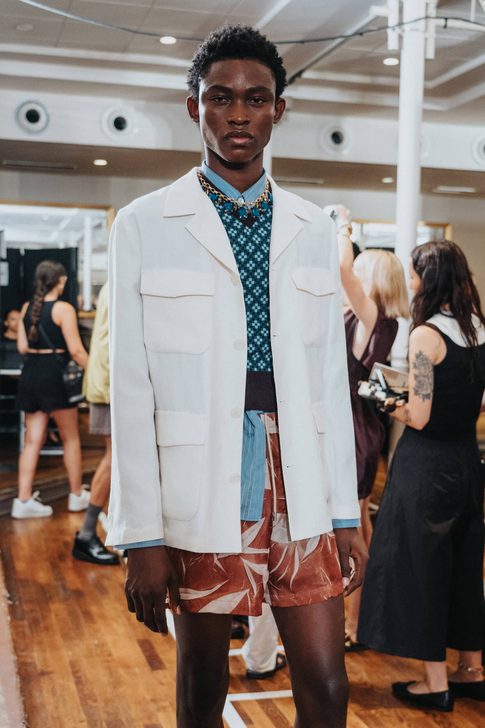 Wooyoungmi Spring 2027 Men's Fashion Show Backstage
