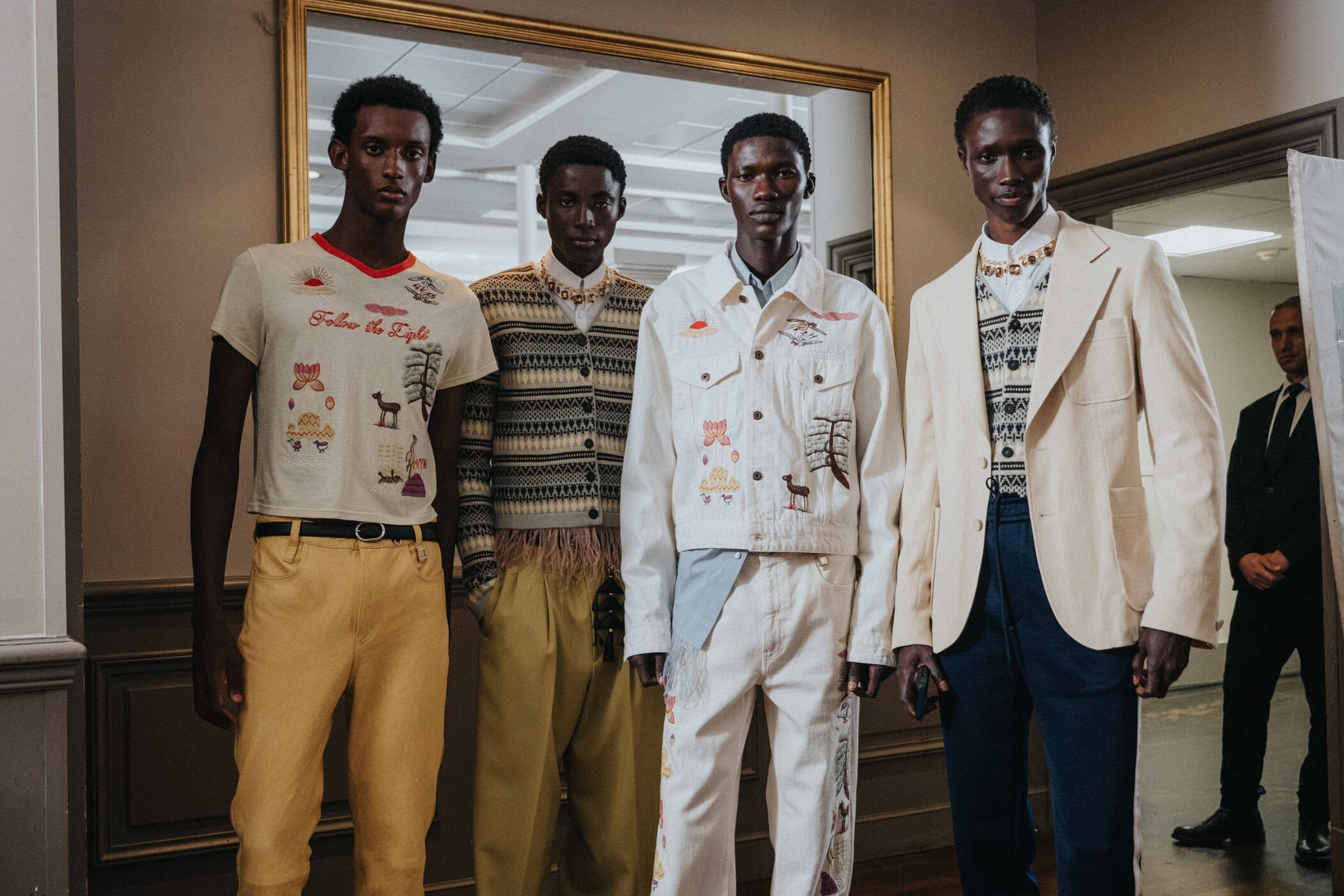 Wooyoungmi Spring 2027 Men's Fashion Show Backstage