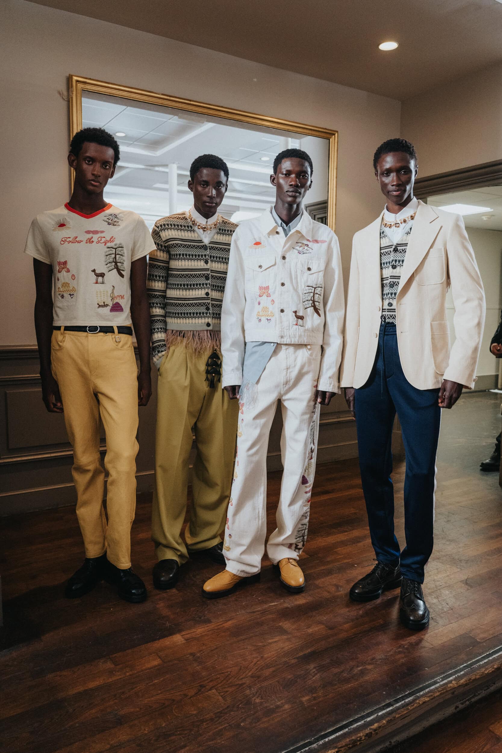 Wooyoungmi Spring 2027 Men's Fashion Show Backstage