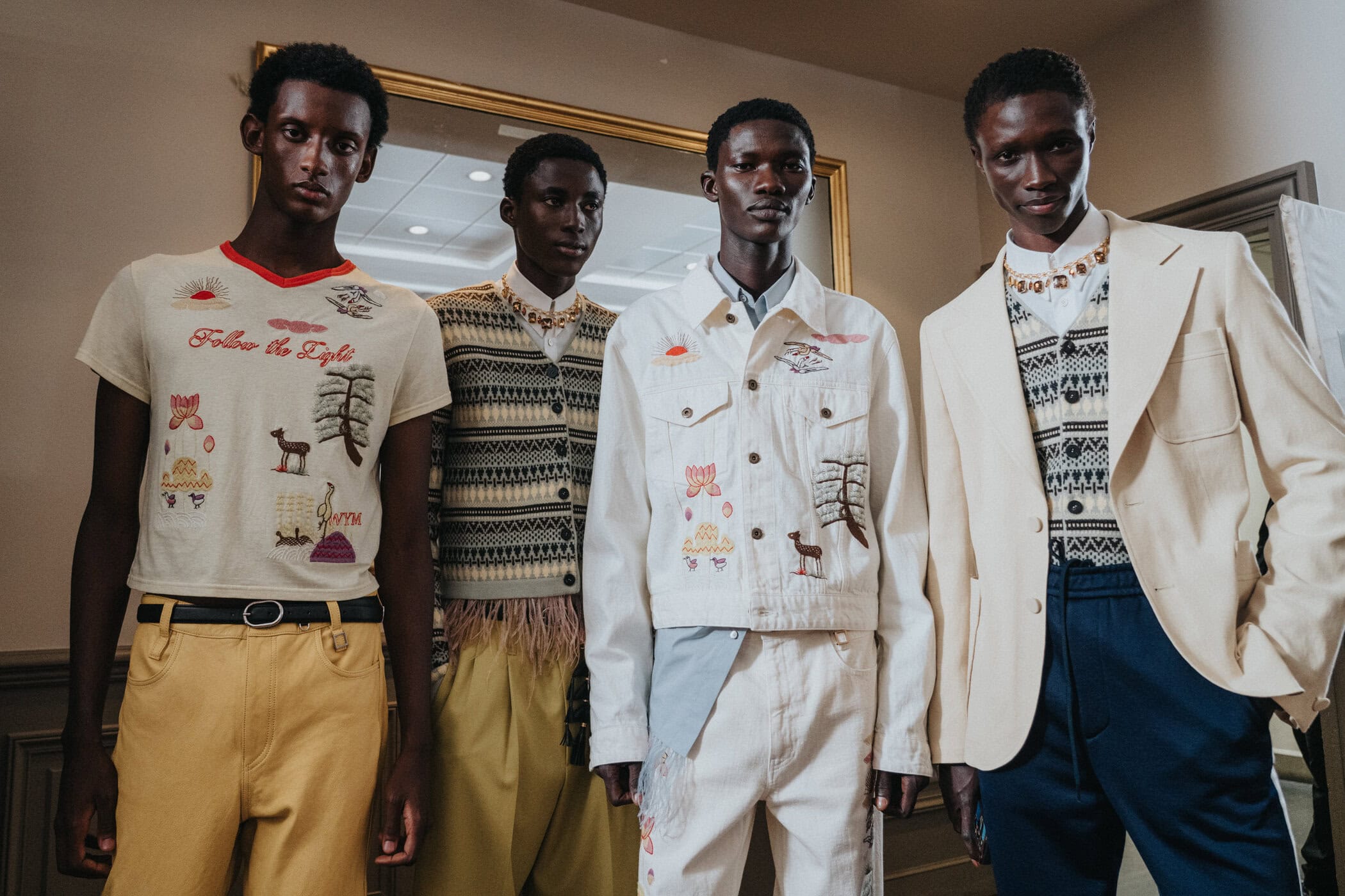 Wooyoungmi Spring 2027 Men's Fashion Show Backstage