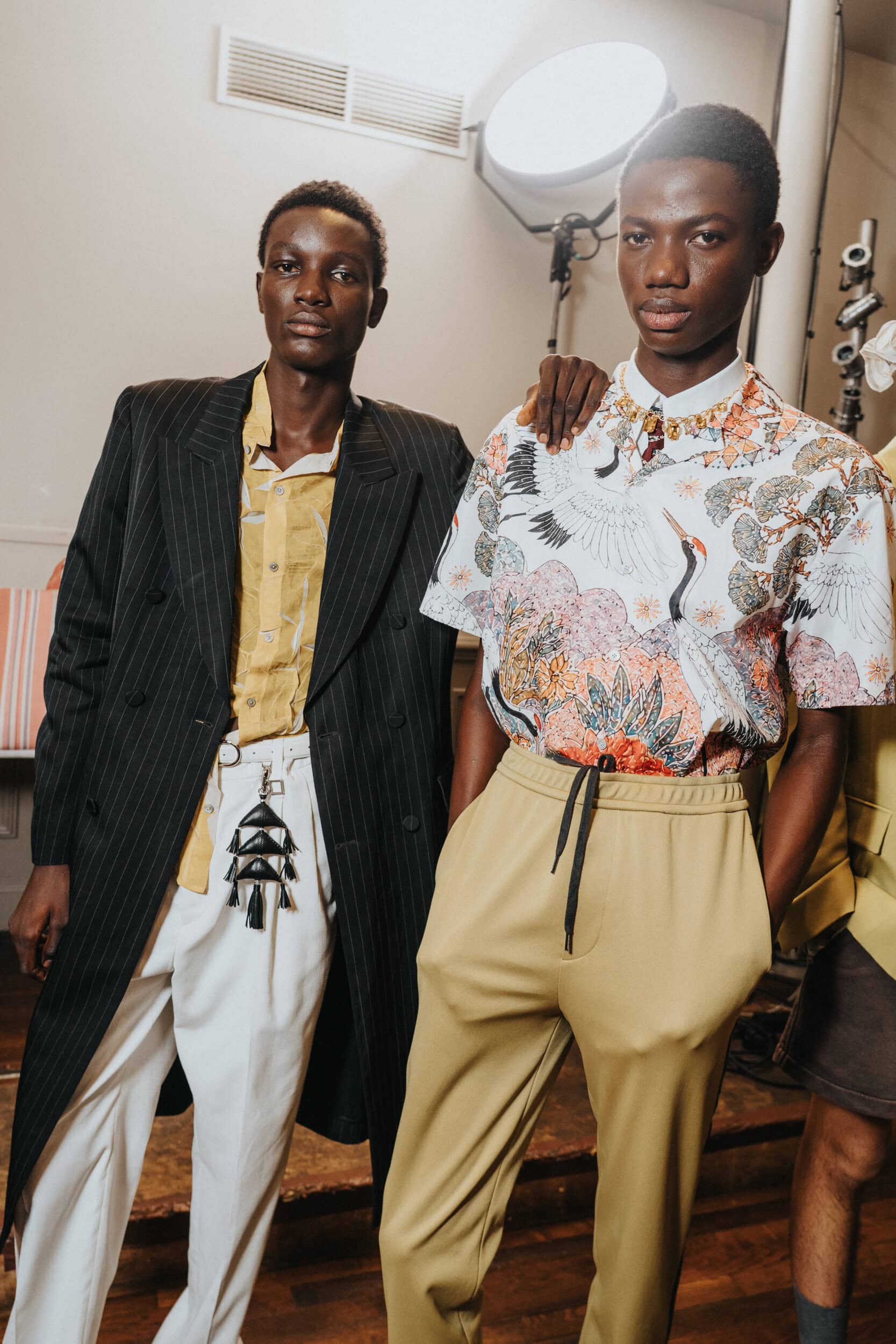 Wooyoungmi Spring 2027 Men's Fashion Show Backstage