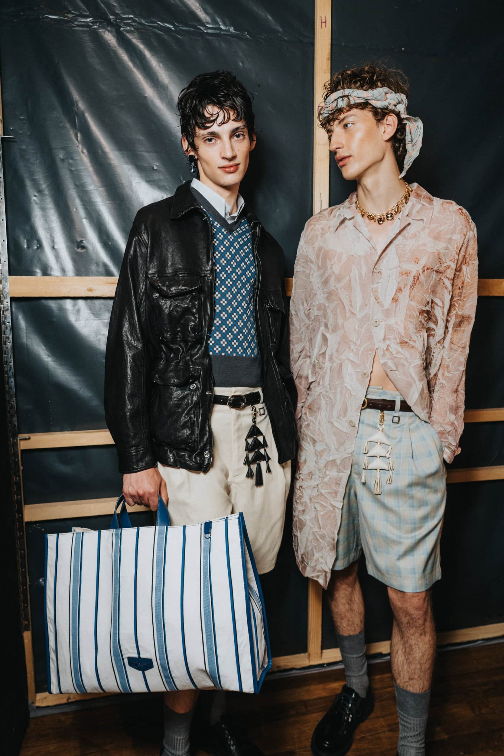 Wooyoungmi Spring 2027 Men's Fashion Show Backstage