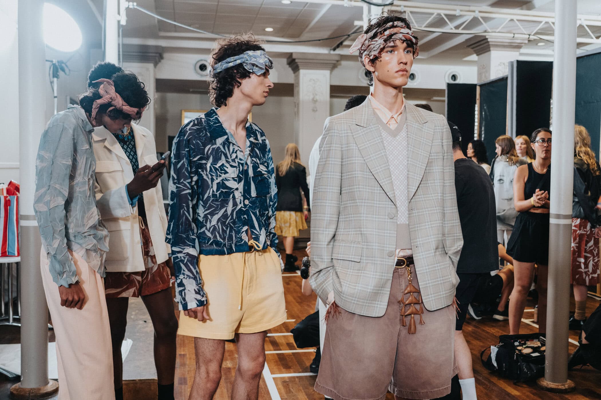Wooyoungmi Spring 2027 Men's Fashion Show Backstage