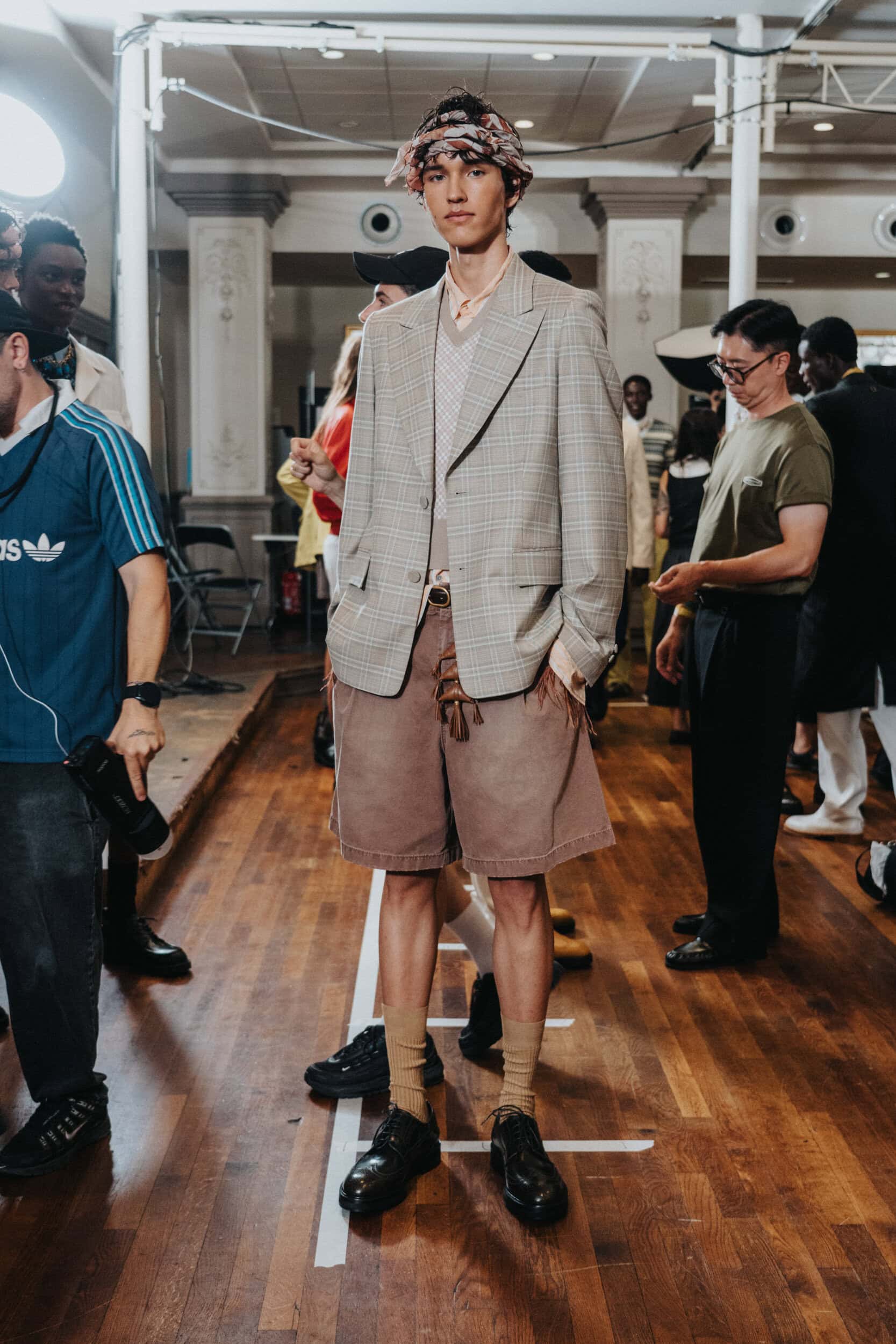 Wooyoungmi Spring 2027 Men's Fashion Show Backstage