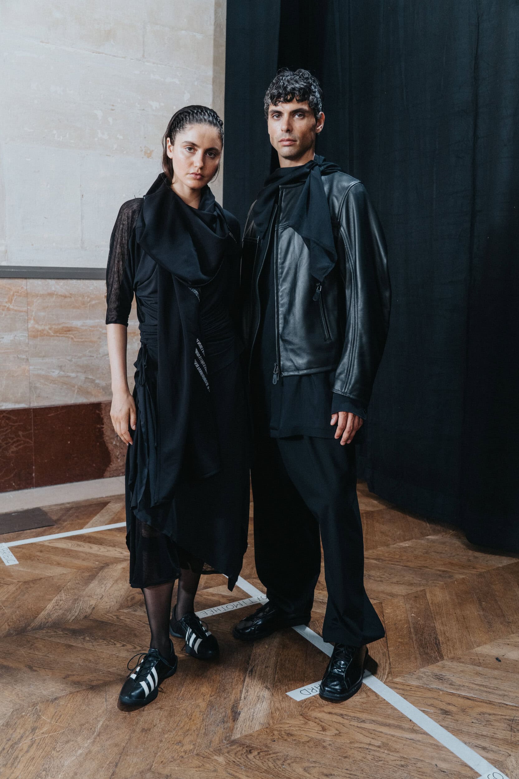 Y-3 Spring 2027 Men's Fashion Show Backstage