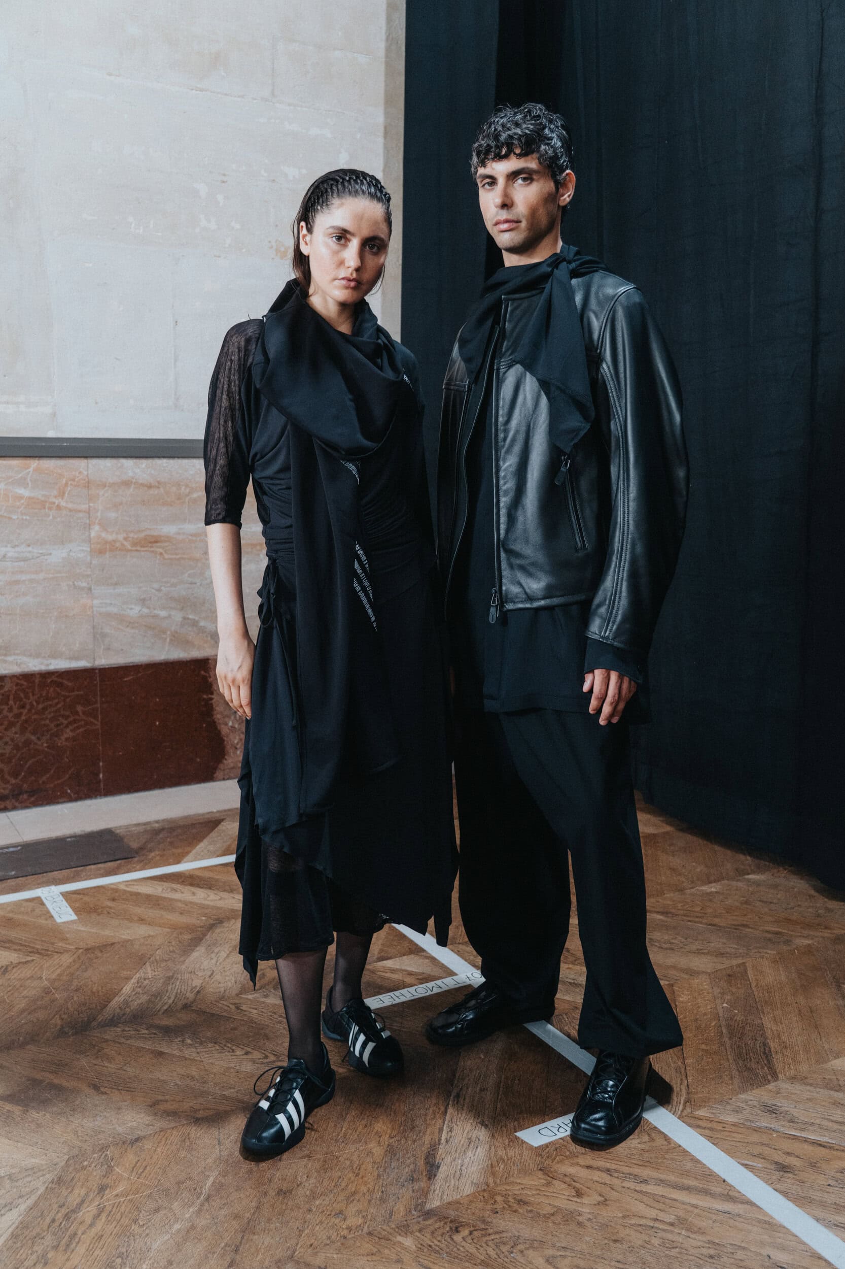 Y-3 Spring 2027 Men's Fashion Show Backstage