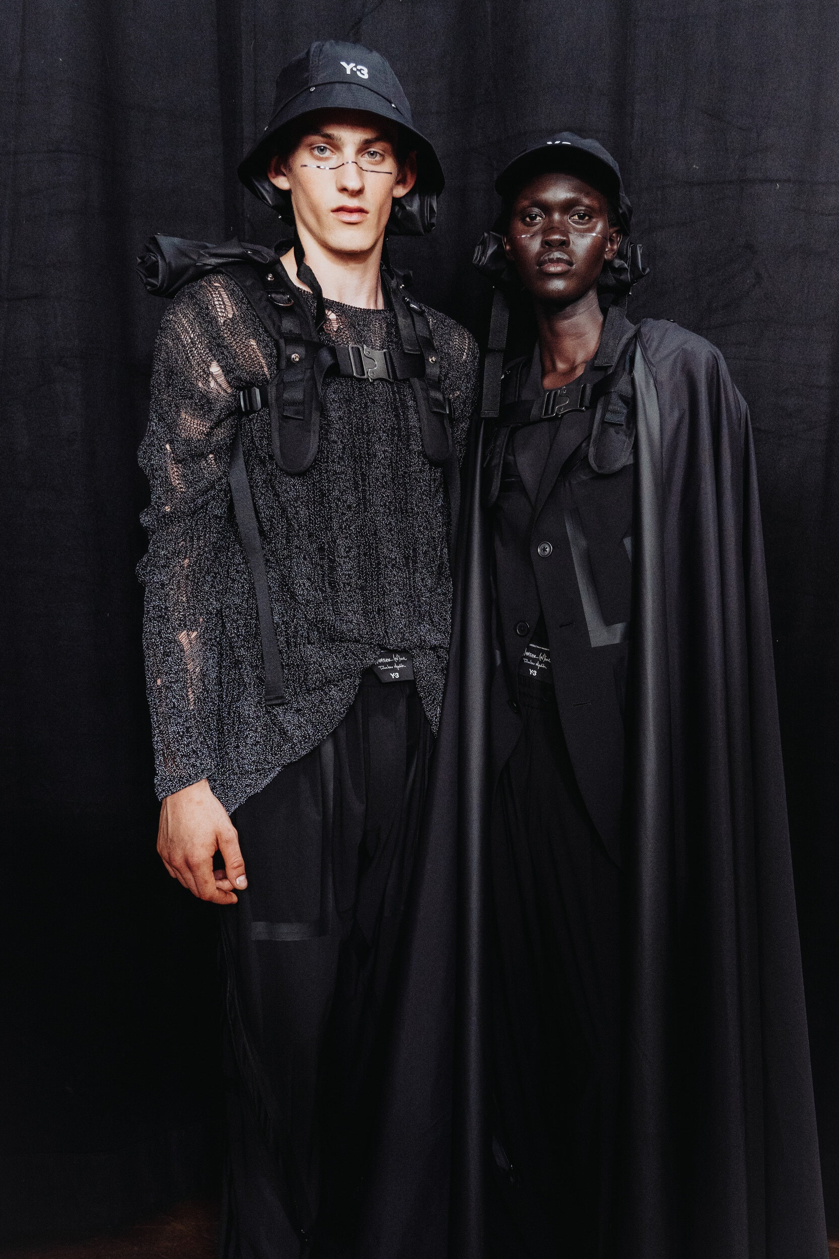 Y-3 Spring 2027 Men's Fashion Show Backstage