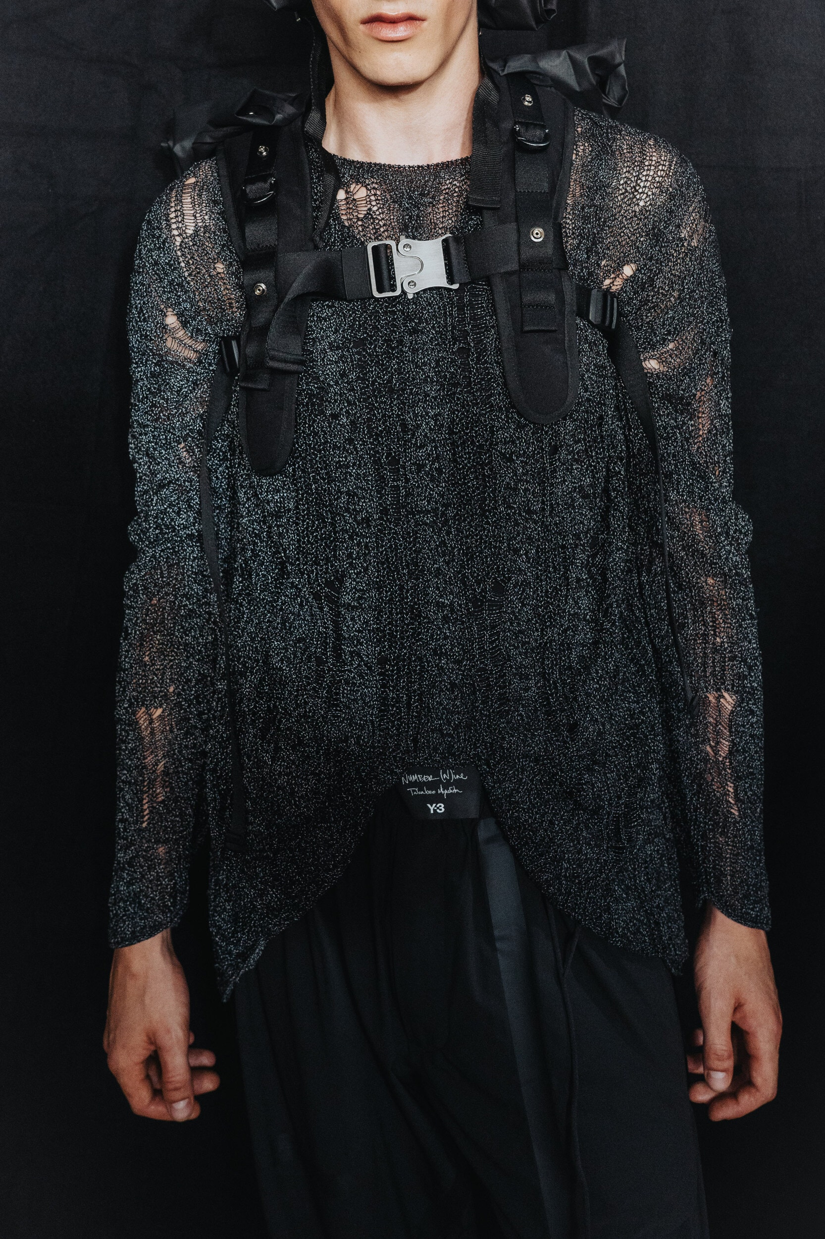 Y-3 Spring 2027 Men's Fashion Show Backstage