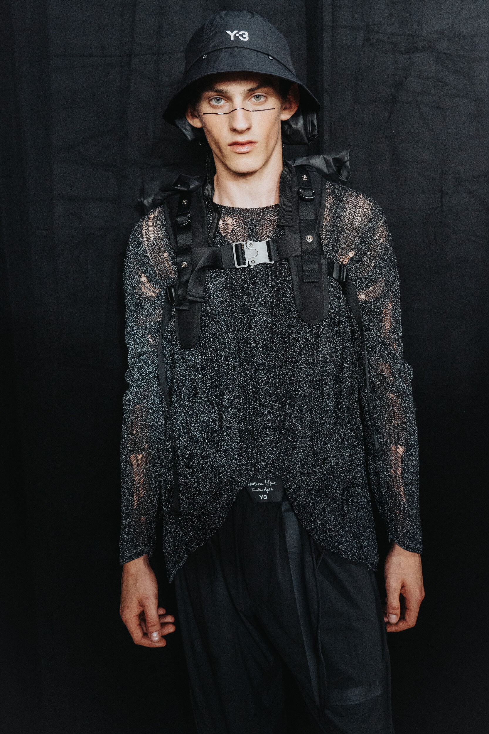 Y-3 Spring 2027 Men's Fashion Show Backstage