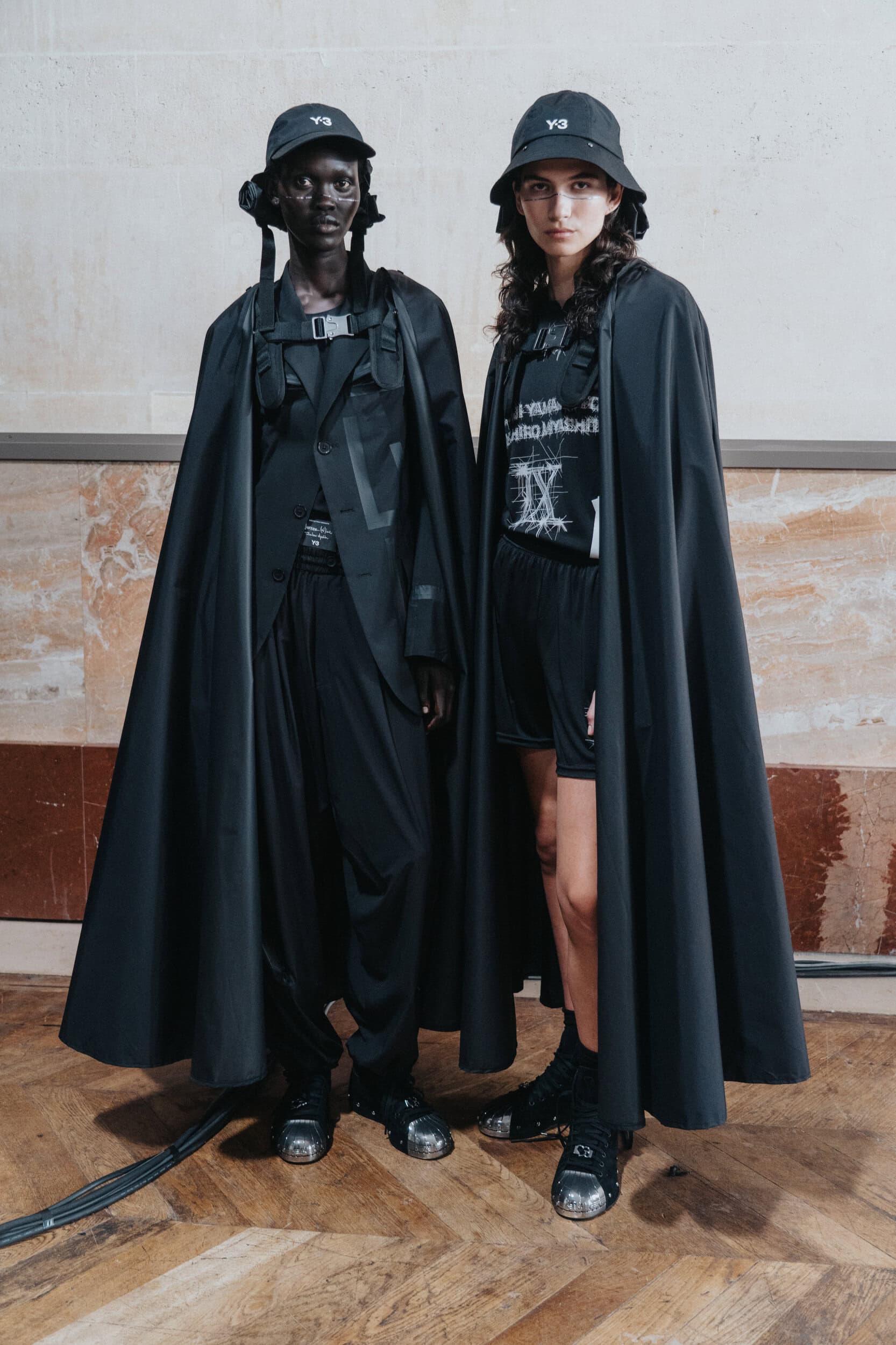 Y-3 Spring 2027 Men's Fashion Show Backstage