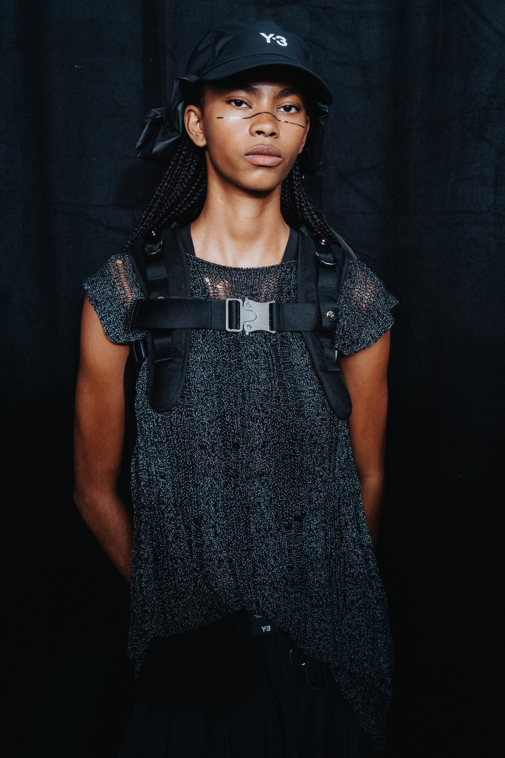 Y-3 Spring 2027 Men's Fashion Show Backstage