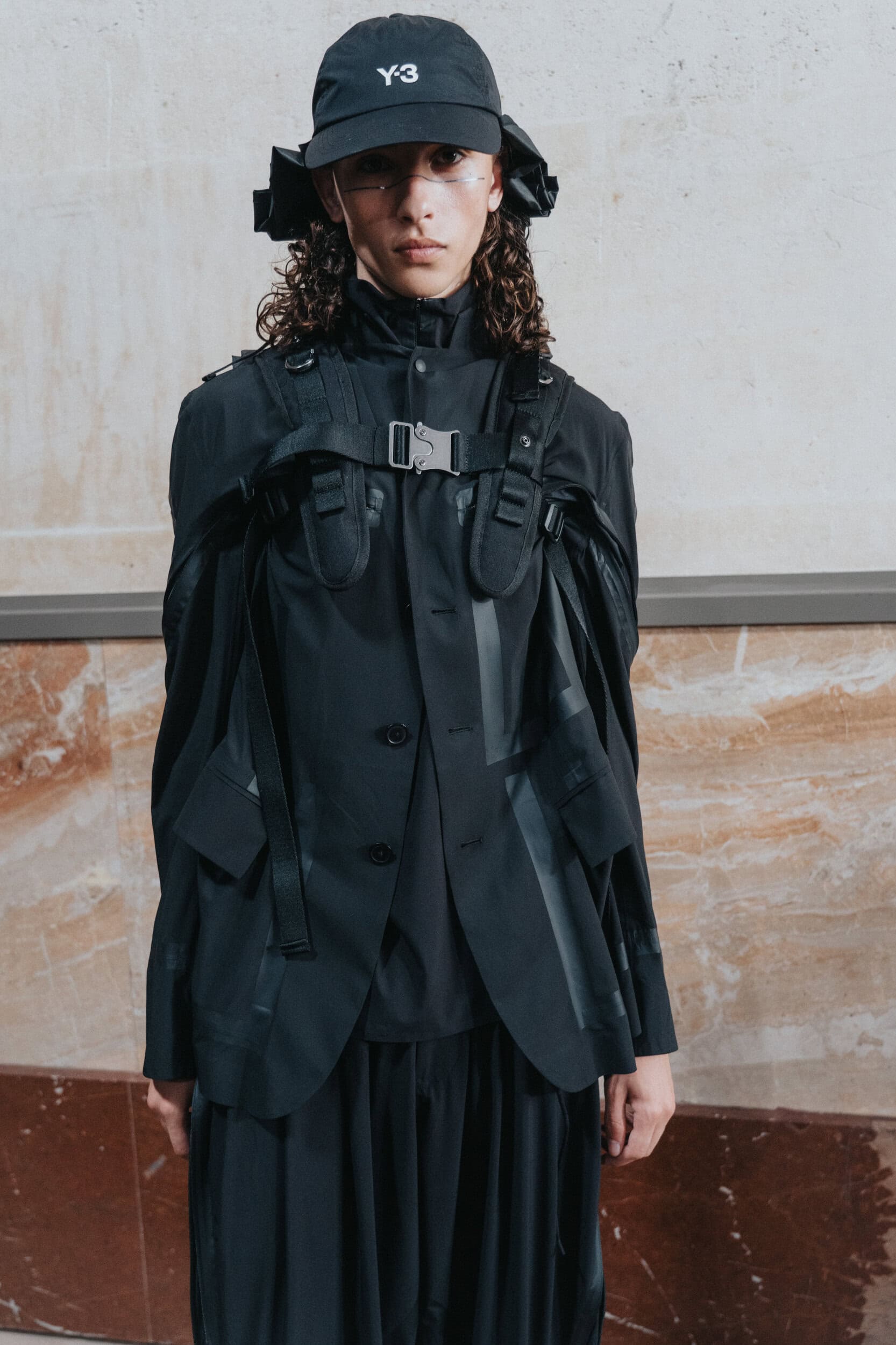 Y-3 Spring 2027 Men's Fashion Show Backstage