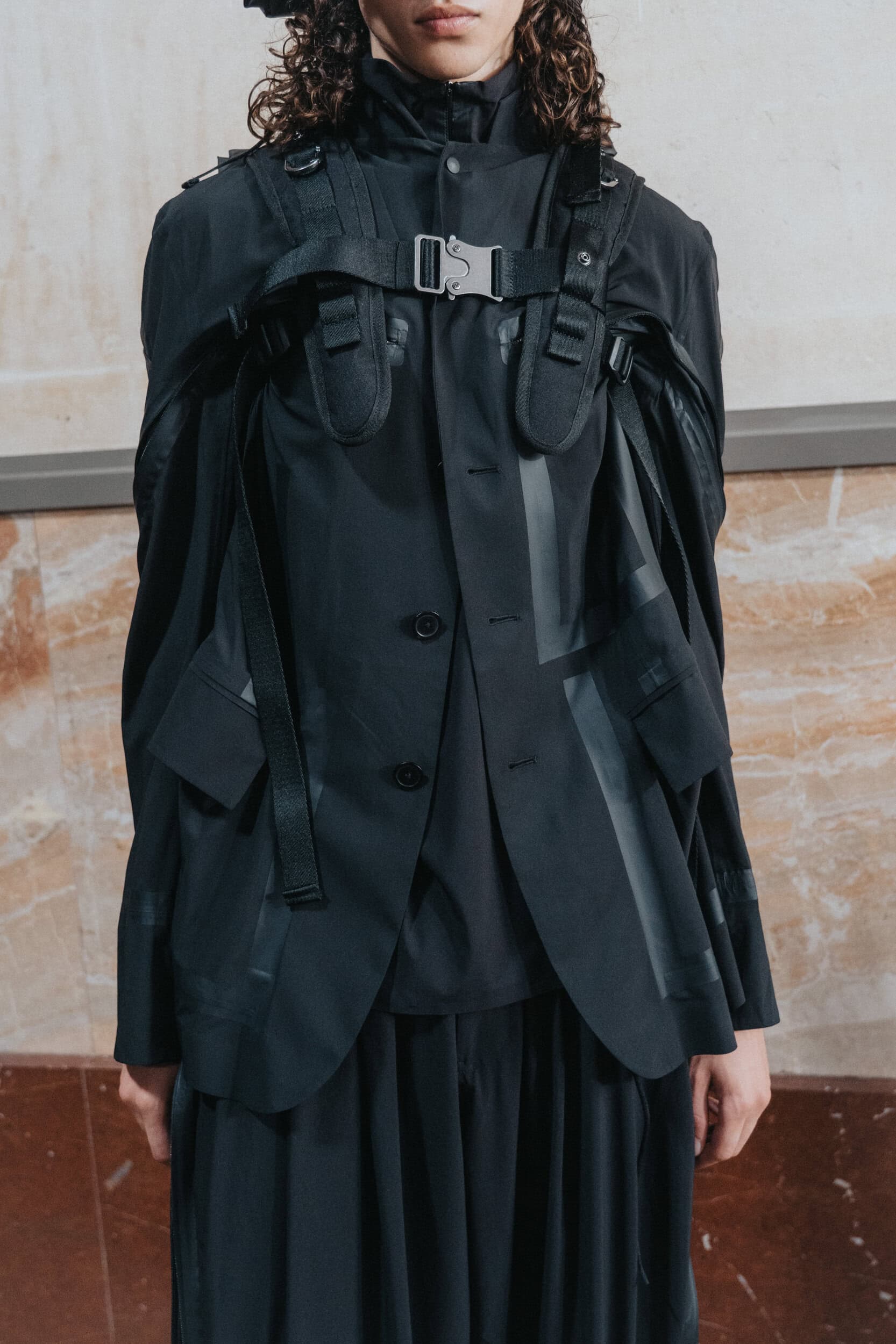Y-3 Spring 2027 Men's Fashion Show Backstage