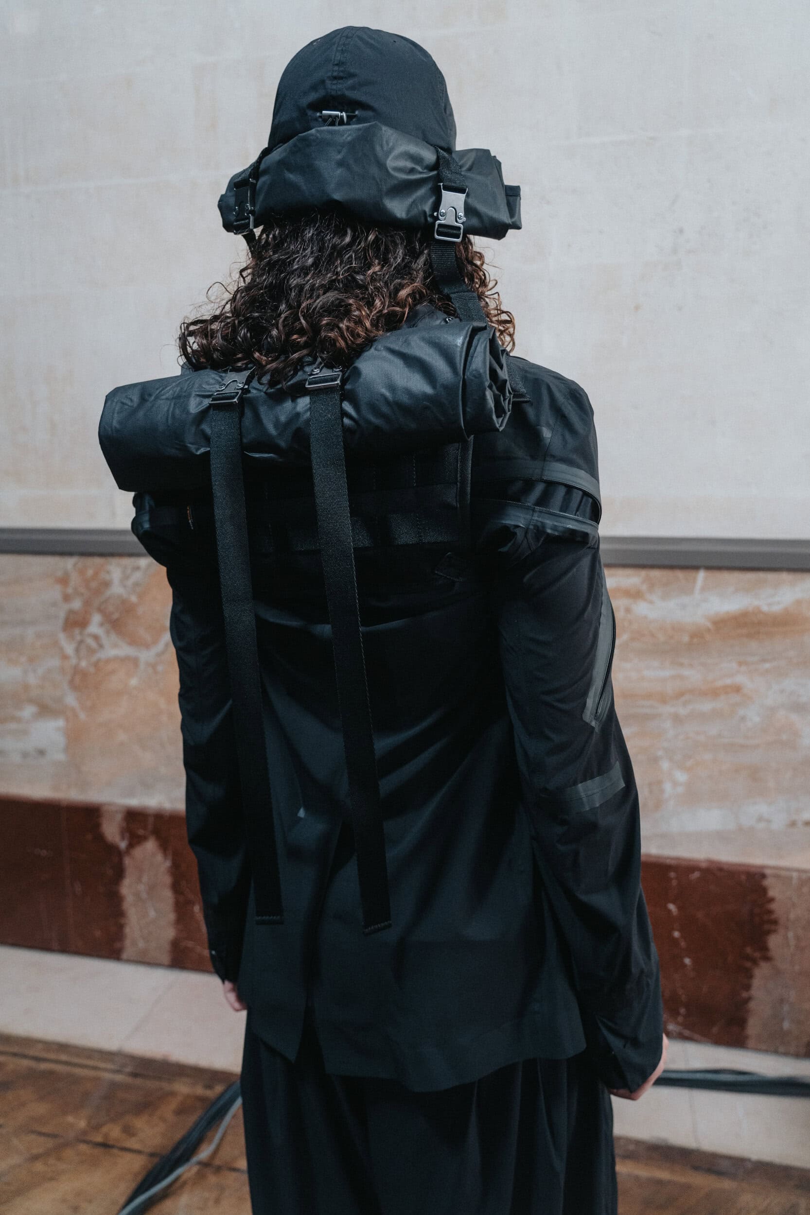 Y-3 Spring 2027 Men's Fashion Show Backstage
