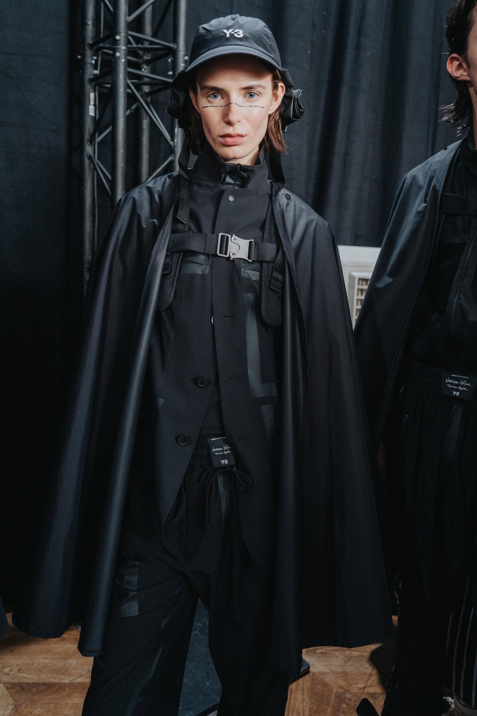 Y-3 Spring 2027 Men's Fashion Show Backstage