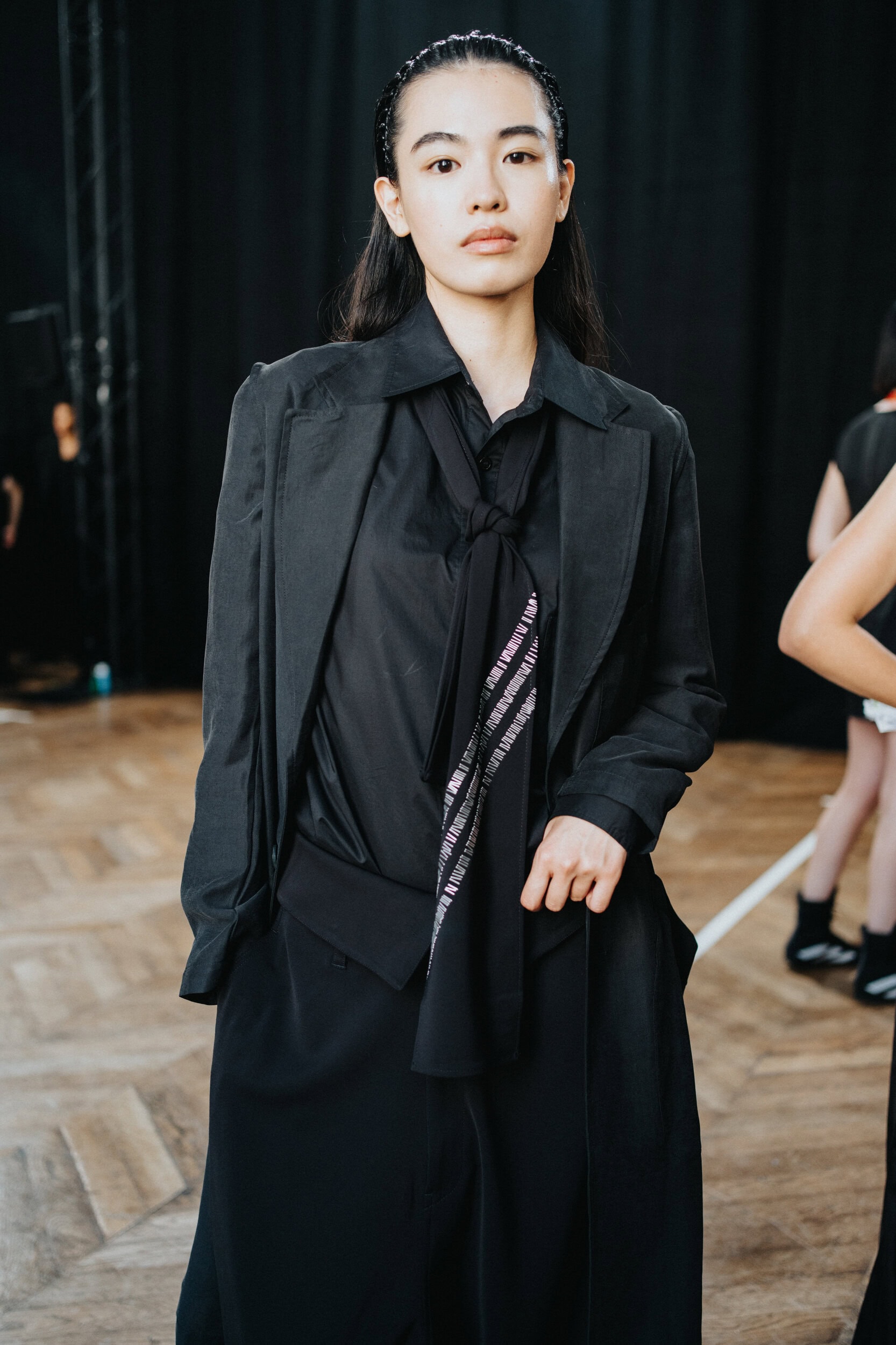 Y-3 Spring 2027 Men's Fashion Show Backstage