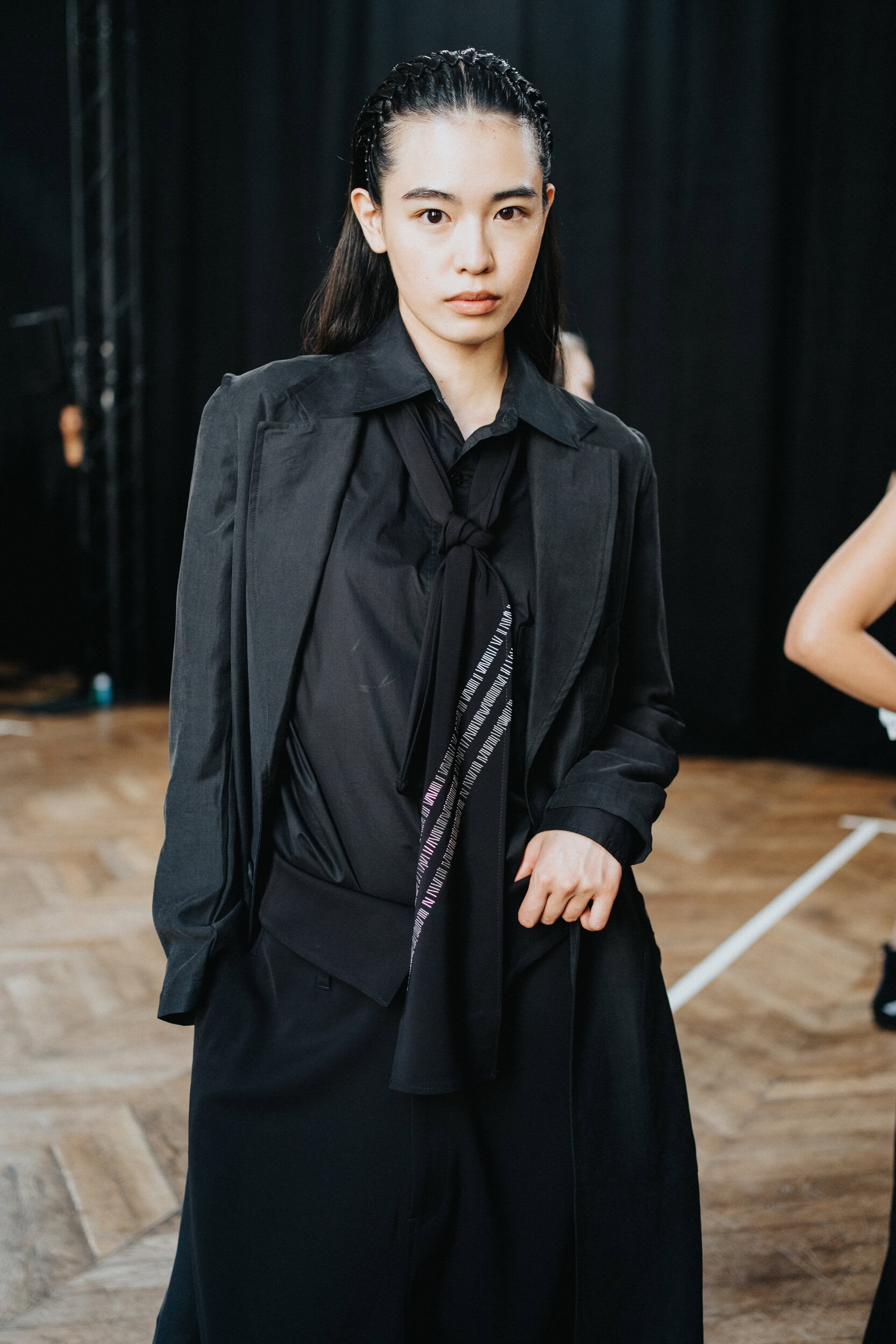 Y-3 Spring 2027 Men's Fashion Show Backstage
