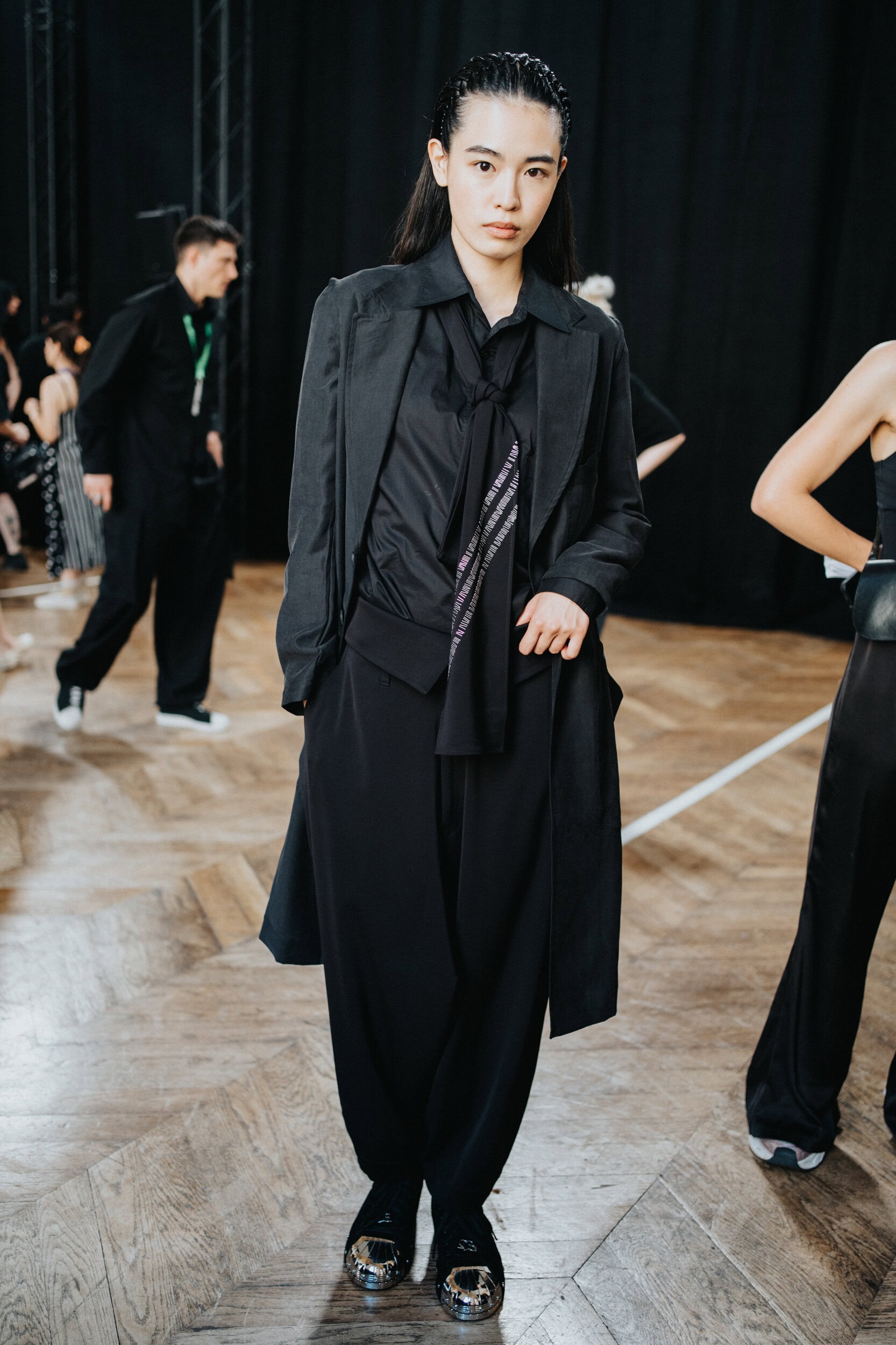 Y-3 Spring 2027 Men's Fashion Show Backstage