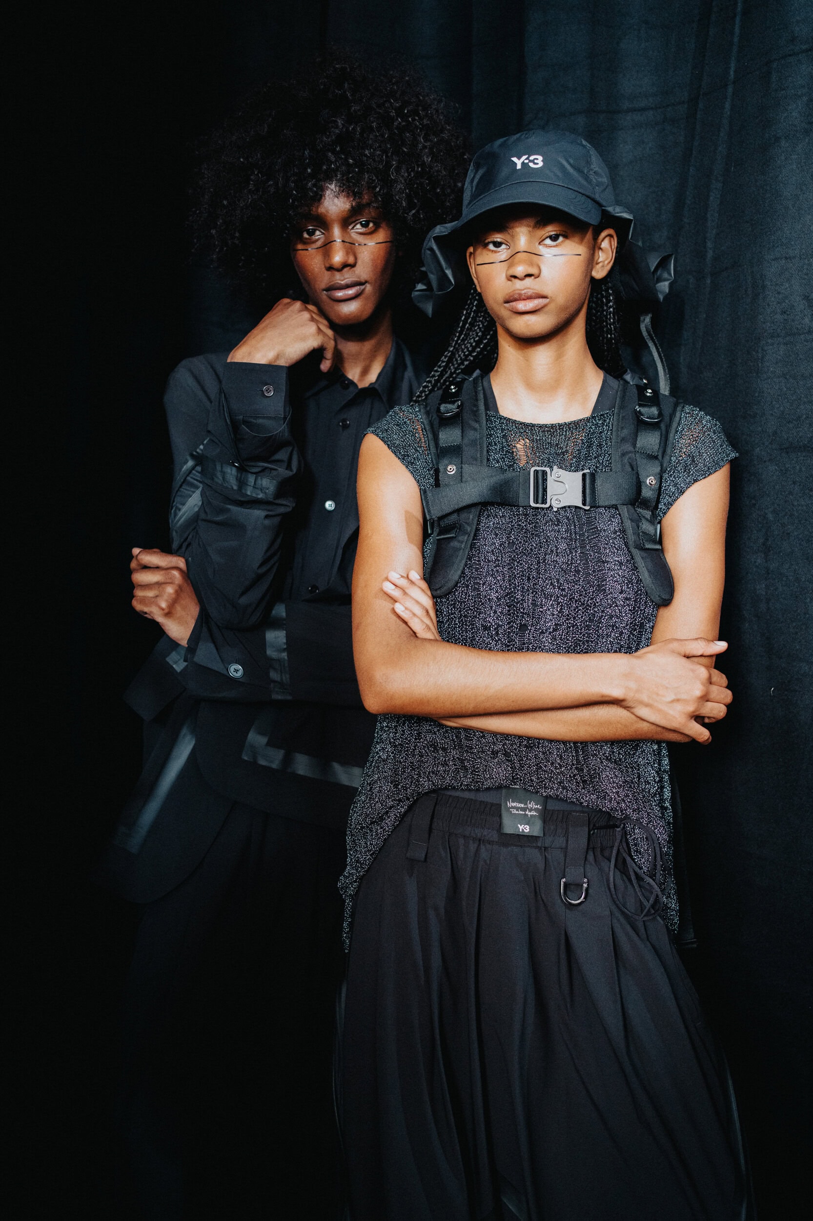Y-3 Spring 2027 Men's Fashion Show Backstage